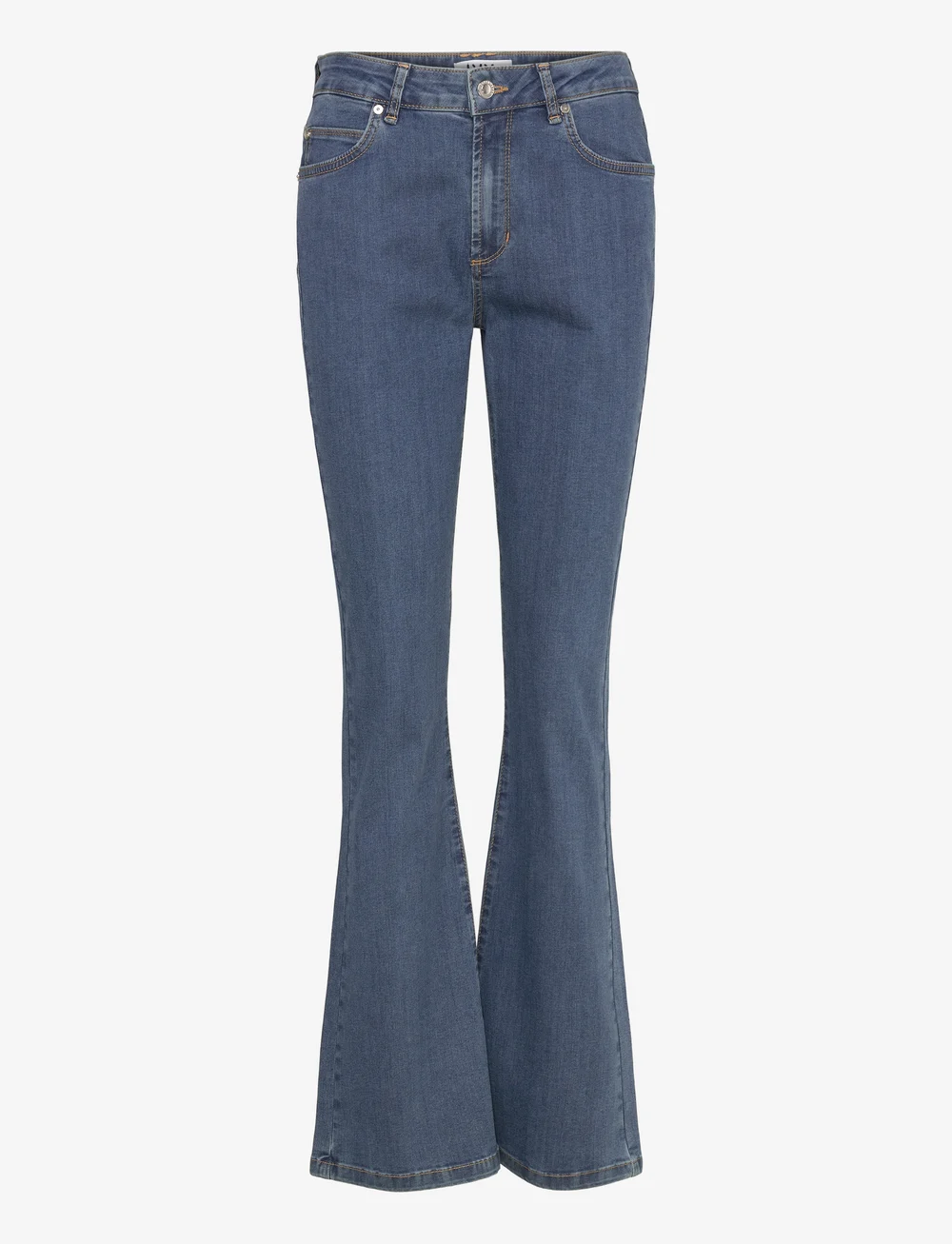 IVY Copenhagen - IVY-Tara Jeans Cool Coating Denim - utsvängda jeans - denim blue - 1