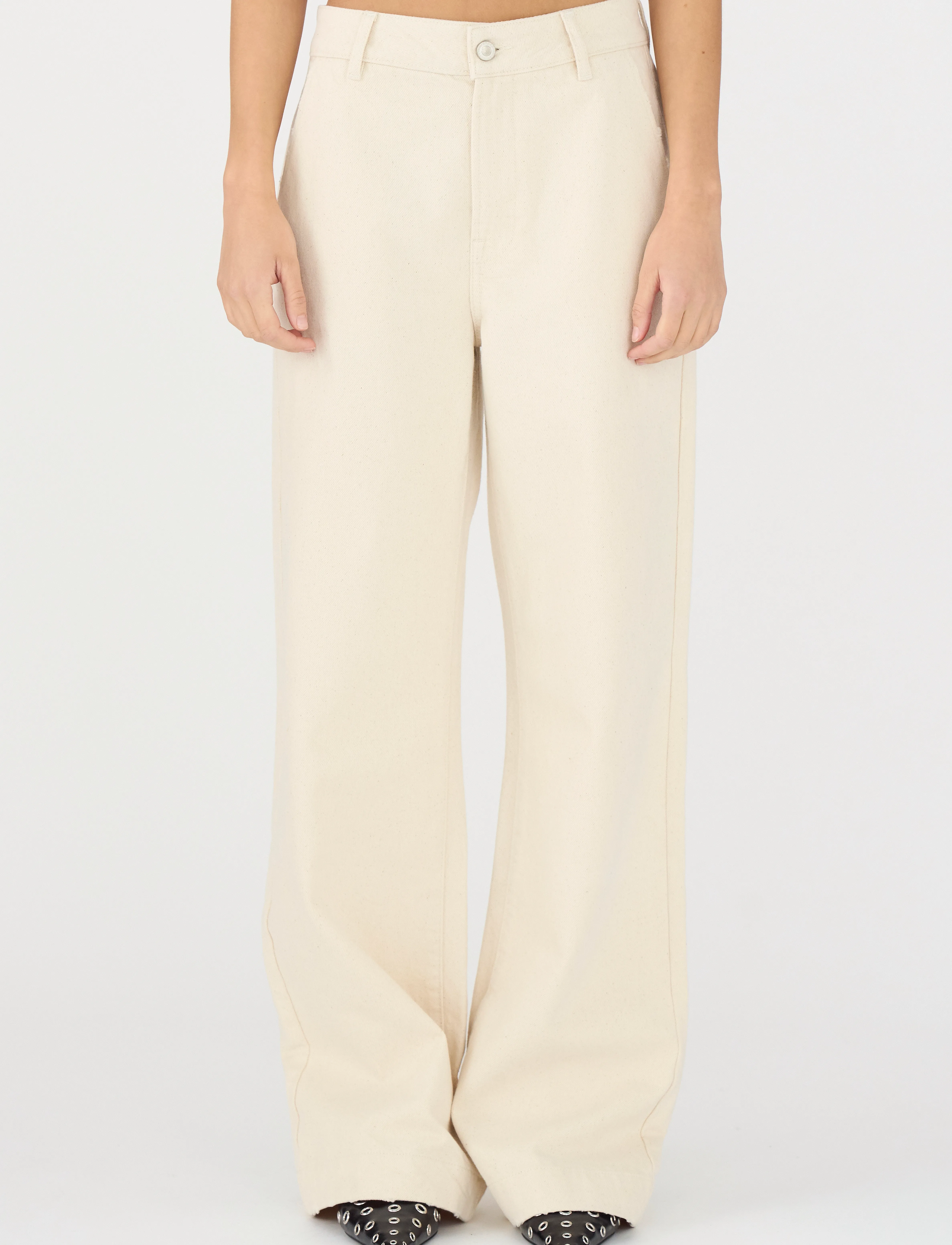 IVY Copenhagen IVY-Augusta French Jeans Wash Ecru - Teksad - ECRU / cream