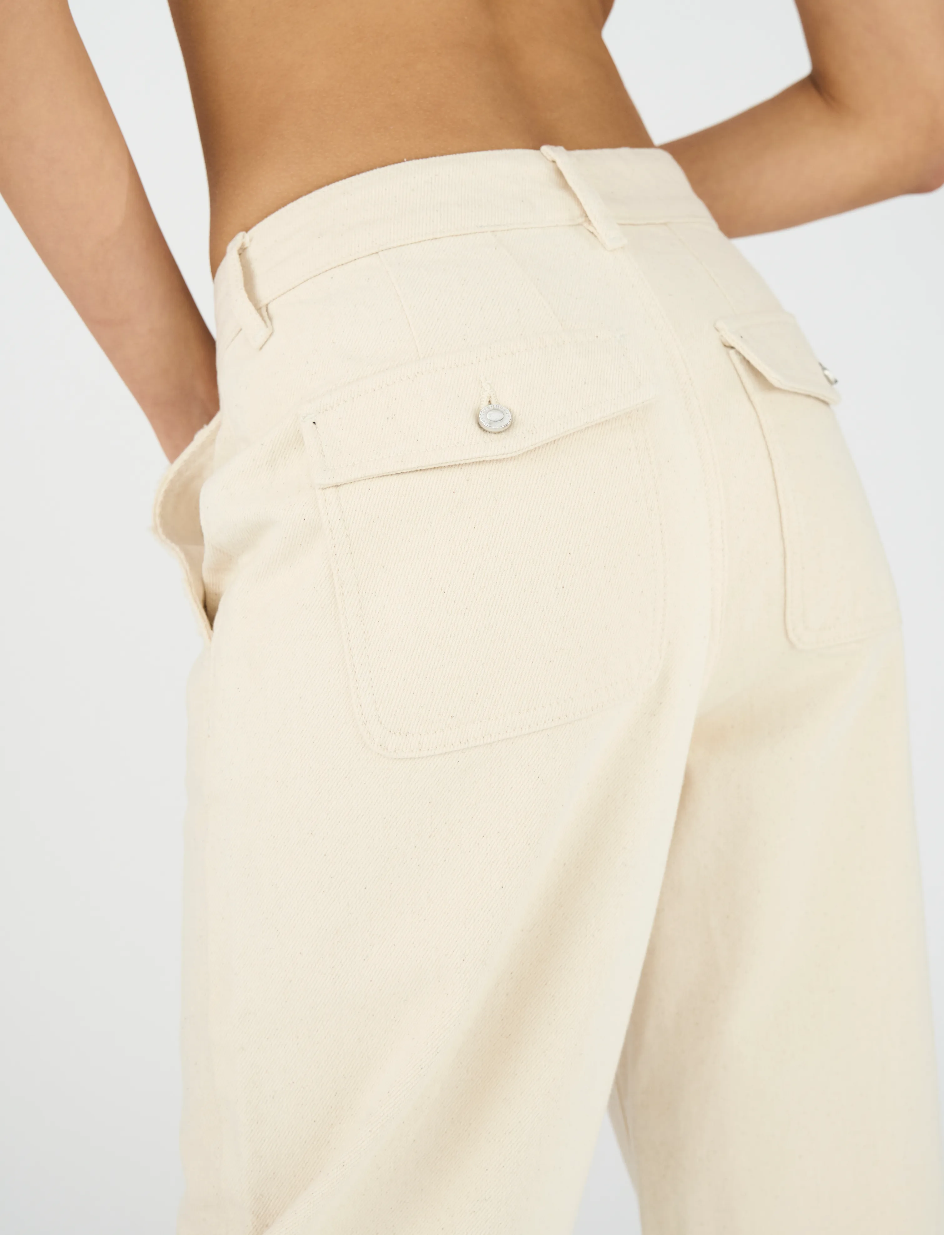 IVY Copenhagen - IVY-Augusta French Jeans Wash Ecru - gerade jeans - ecru - 5