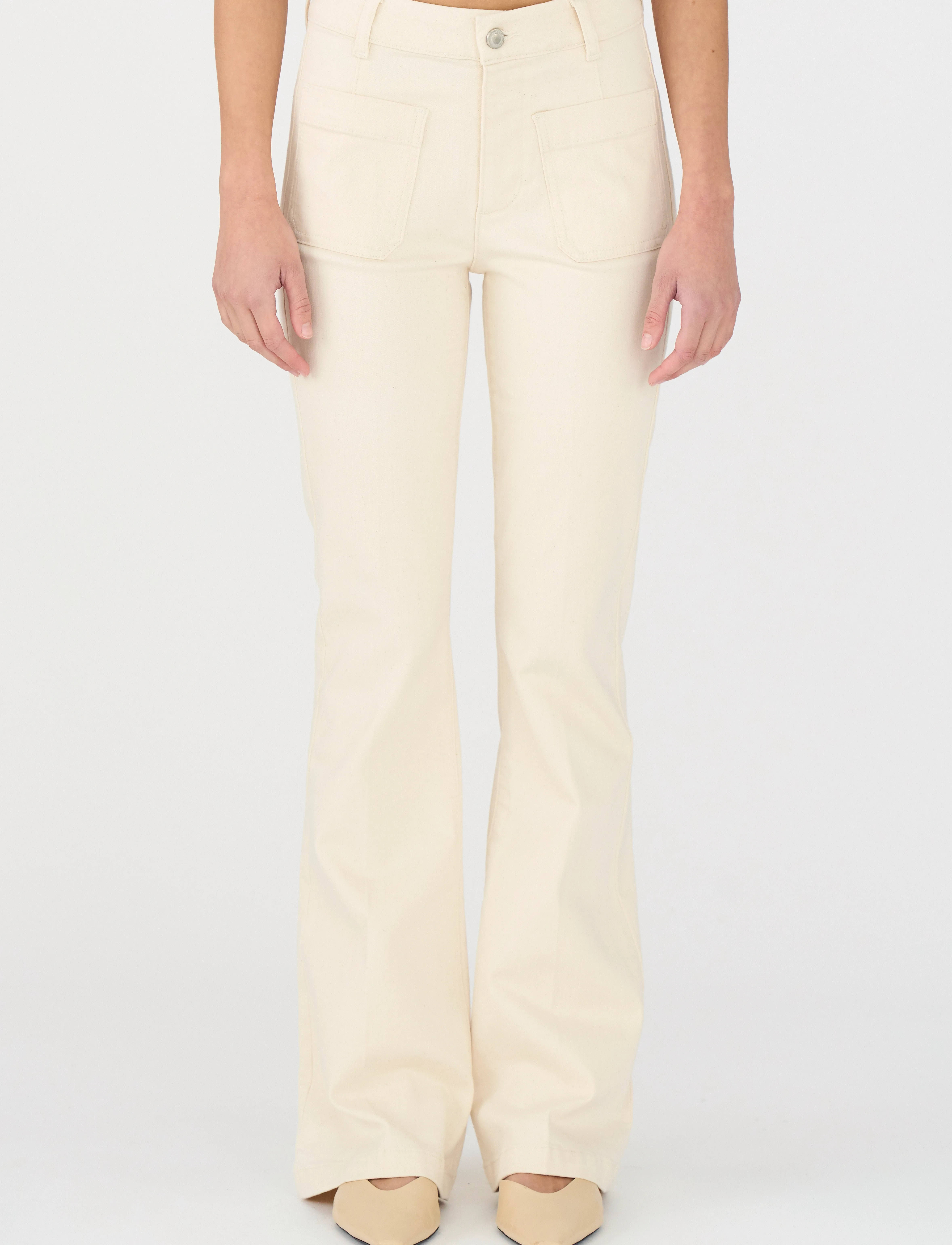 IVY Copenhagen IVY-Ann Charlotte Jeans Wash Natura - Tøj - ECRU / beige