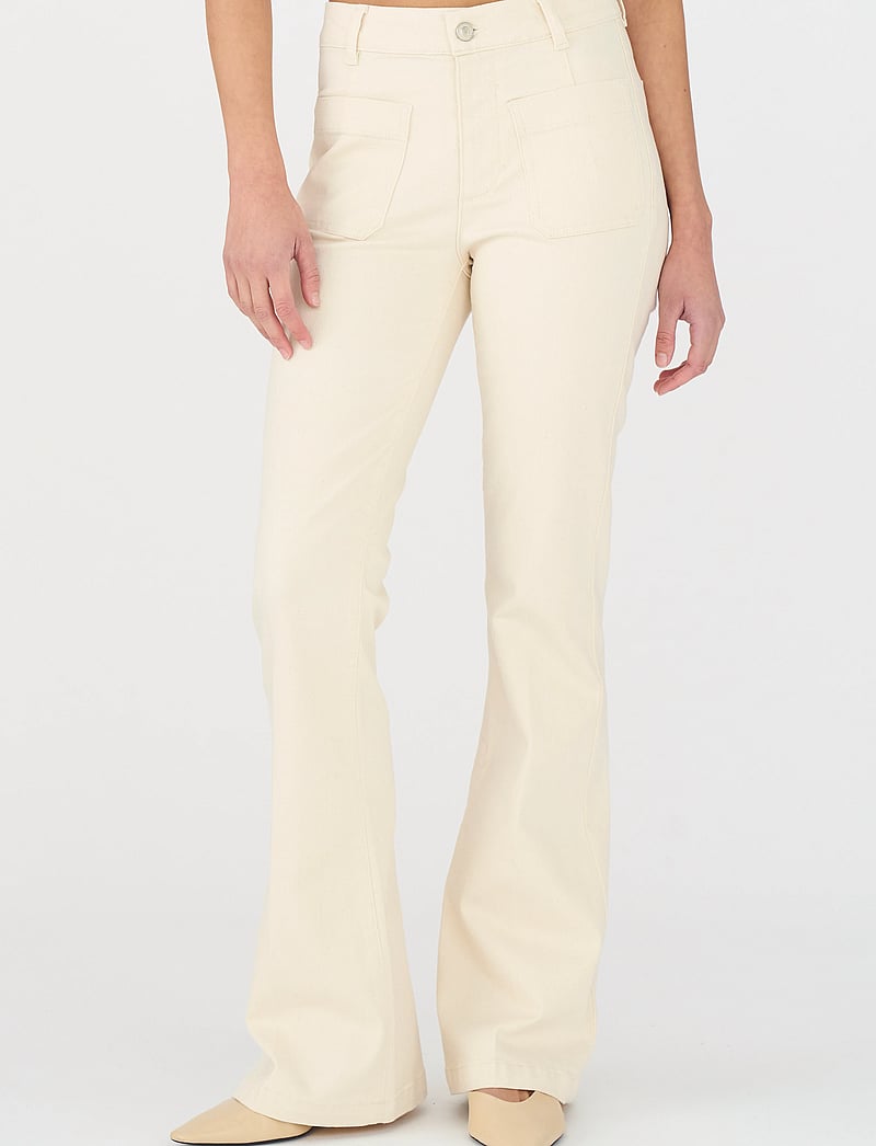 IVY Copenhagen - IVY-Ann Charlotte Jeans Wash Natura - alt laienevad teksad - ecru - 3