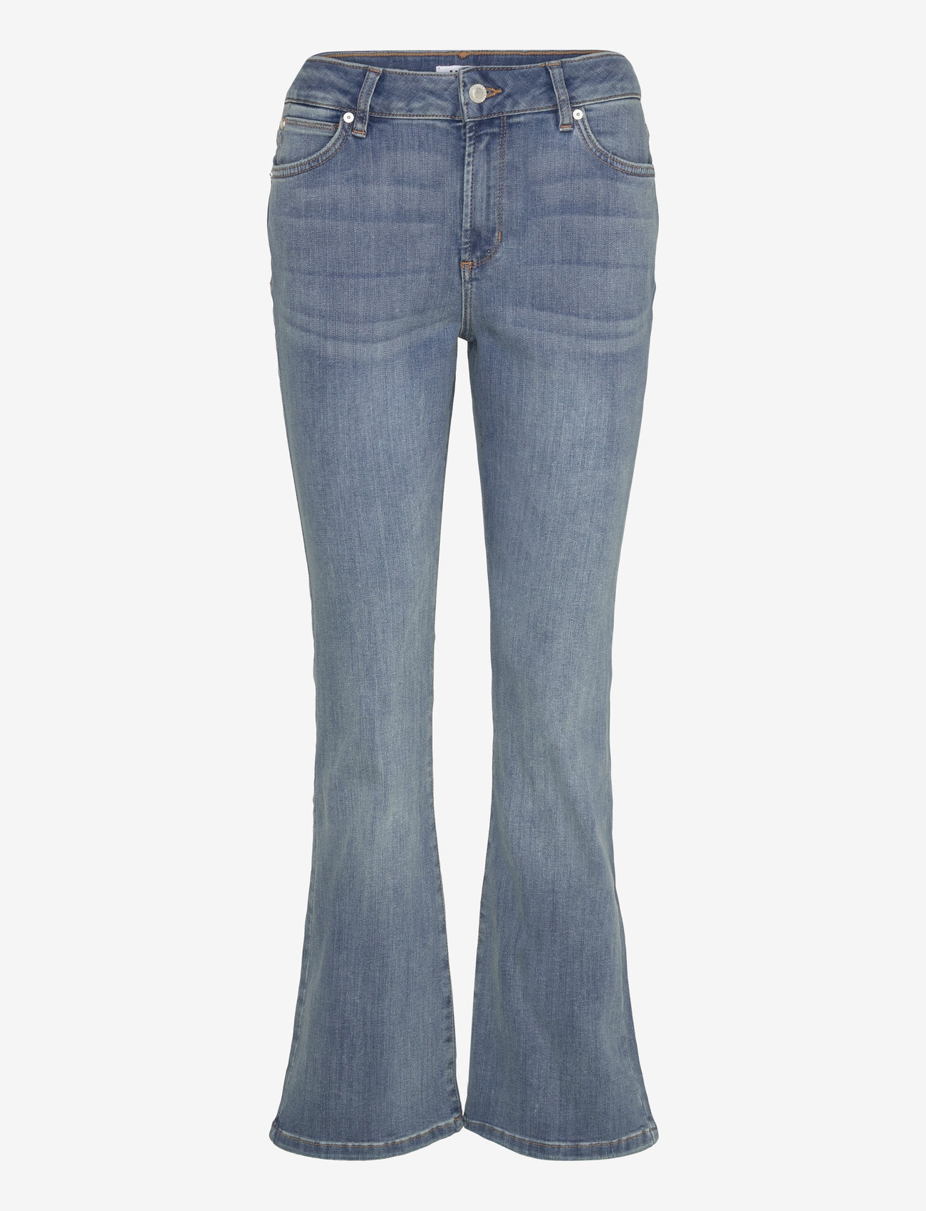 IVY Copenhagen - IVY-Johanna Kick Flare Jeans Wash S - schlaghosen - denim blue - 1