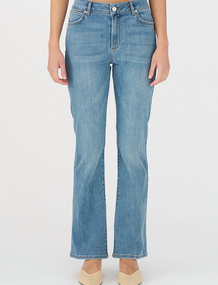 IVY Copenhagen - IVY-Johanna Kick Flare Jeans Wash S - flared jeans - denim blue - 0