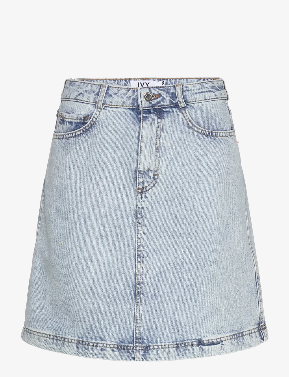 IVY Copenhagen - IVY-Henna Skirt Wash Preston - jeanskjolar - denim blue - 1