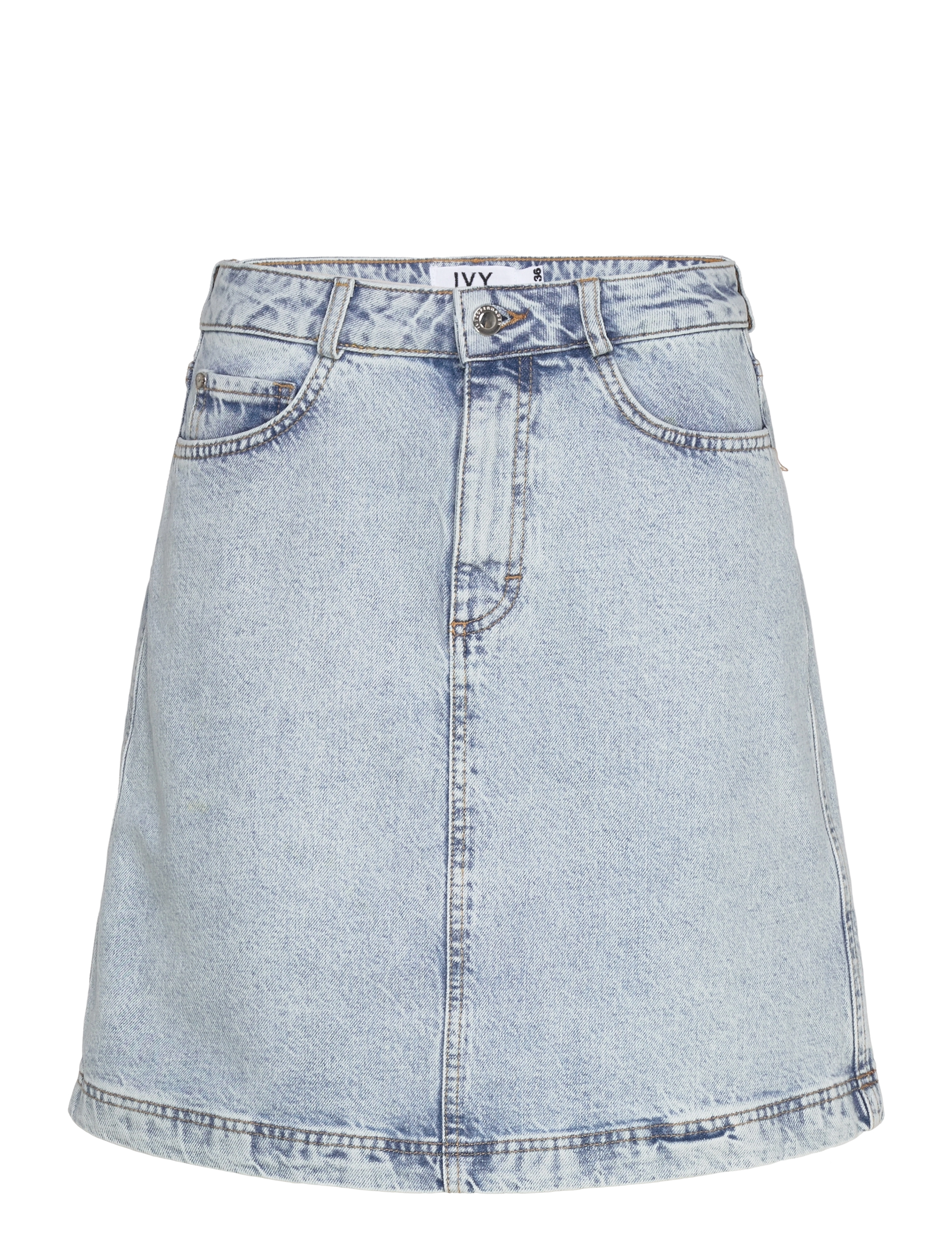 IVY Copenhagen IVY-Henna Skirt Wash Preston - Nederdele - DENIM BLUE / blue