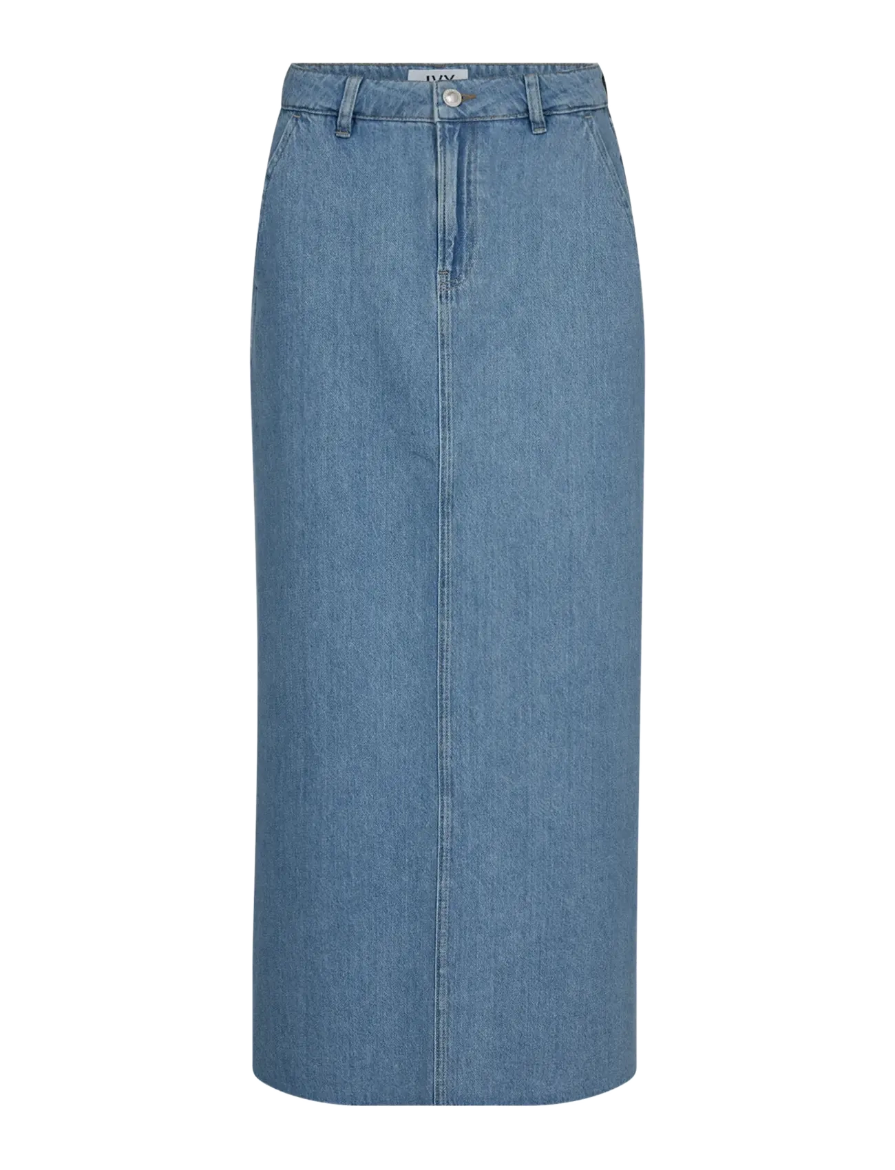IVY COPENHAGEN Ivy-Uta Diss. Maxi Rock Wash Mid B Blau - 36 - Damen