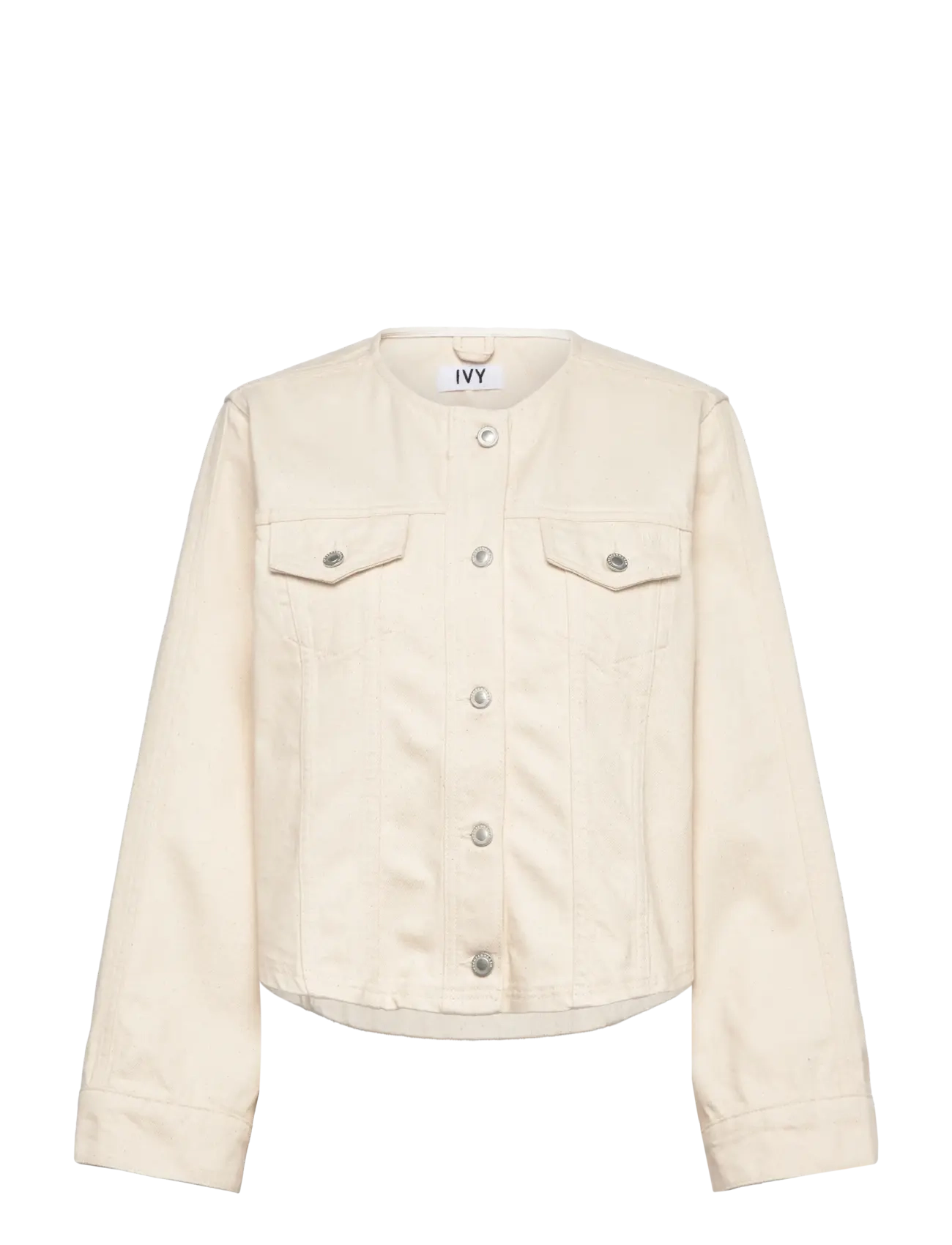 IVY Copenhagen IVY-Jazz Short Jacket Wash Ecru - Jakid ja mantlid - ECRU / cream