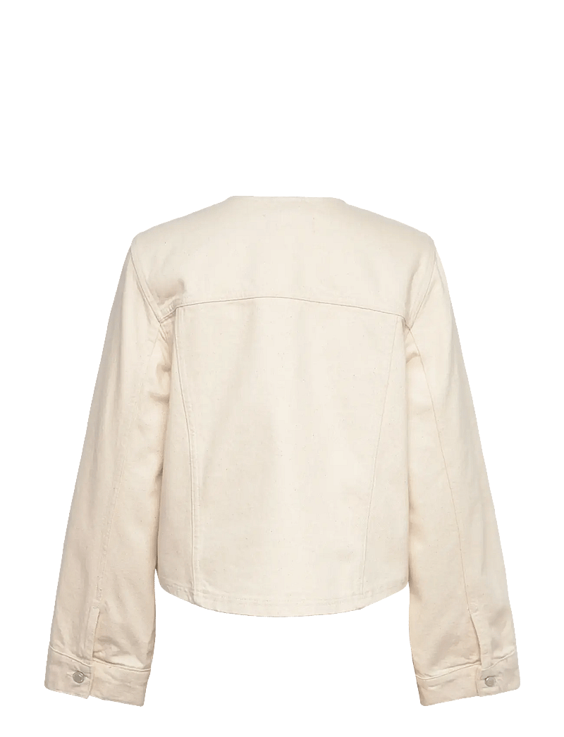 IVY Copenhagen - IVY-Jazz Short Jacket Wash Ecru - teksatagid - ecru - 2