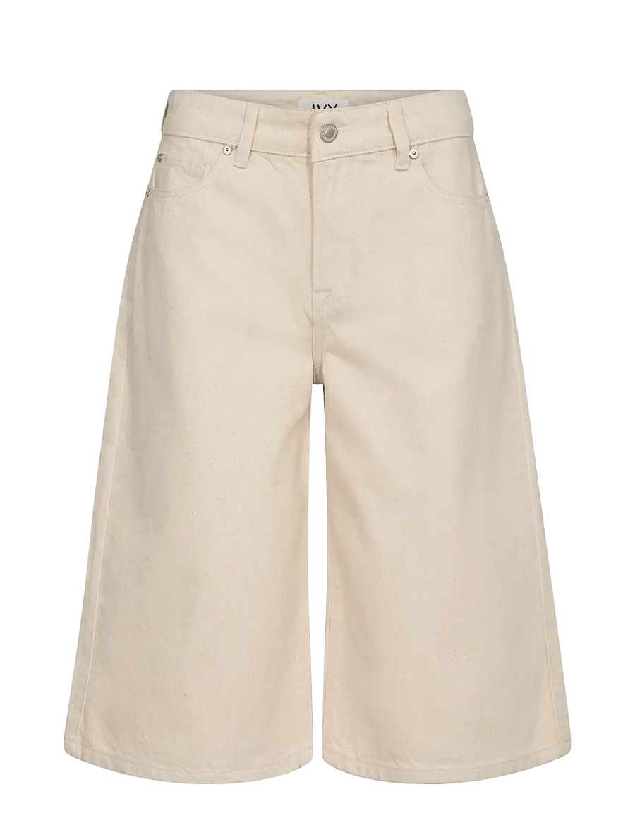 IVY Copenhagen - IVY-Augusta Long Shorts Was Ecru - ecru - 1