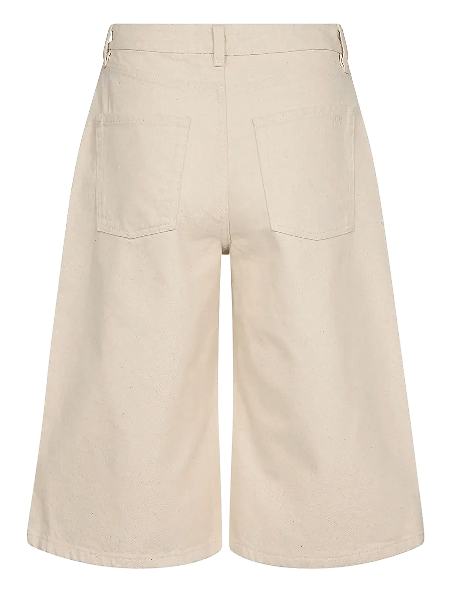 IVY Copenhagen - IVY-Augusta Long Shorts Was Ecru - ecru - 2