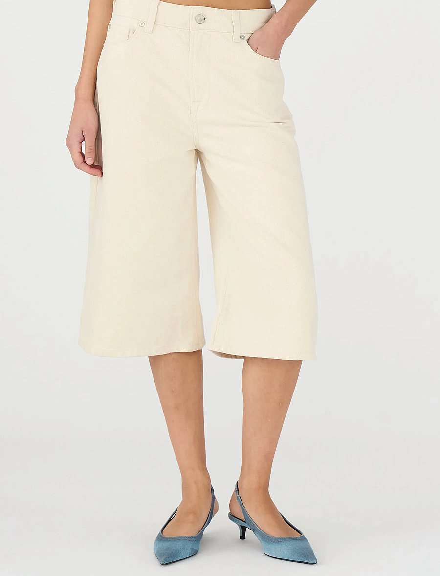 IVY Copenhagen - IVY-Augusta Long Shorts Was Ecru - ecru - 0