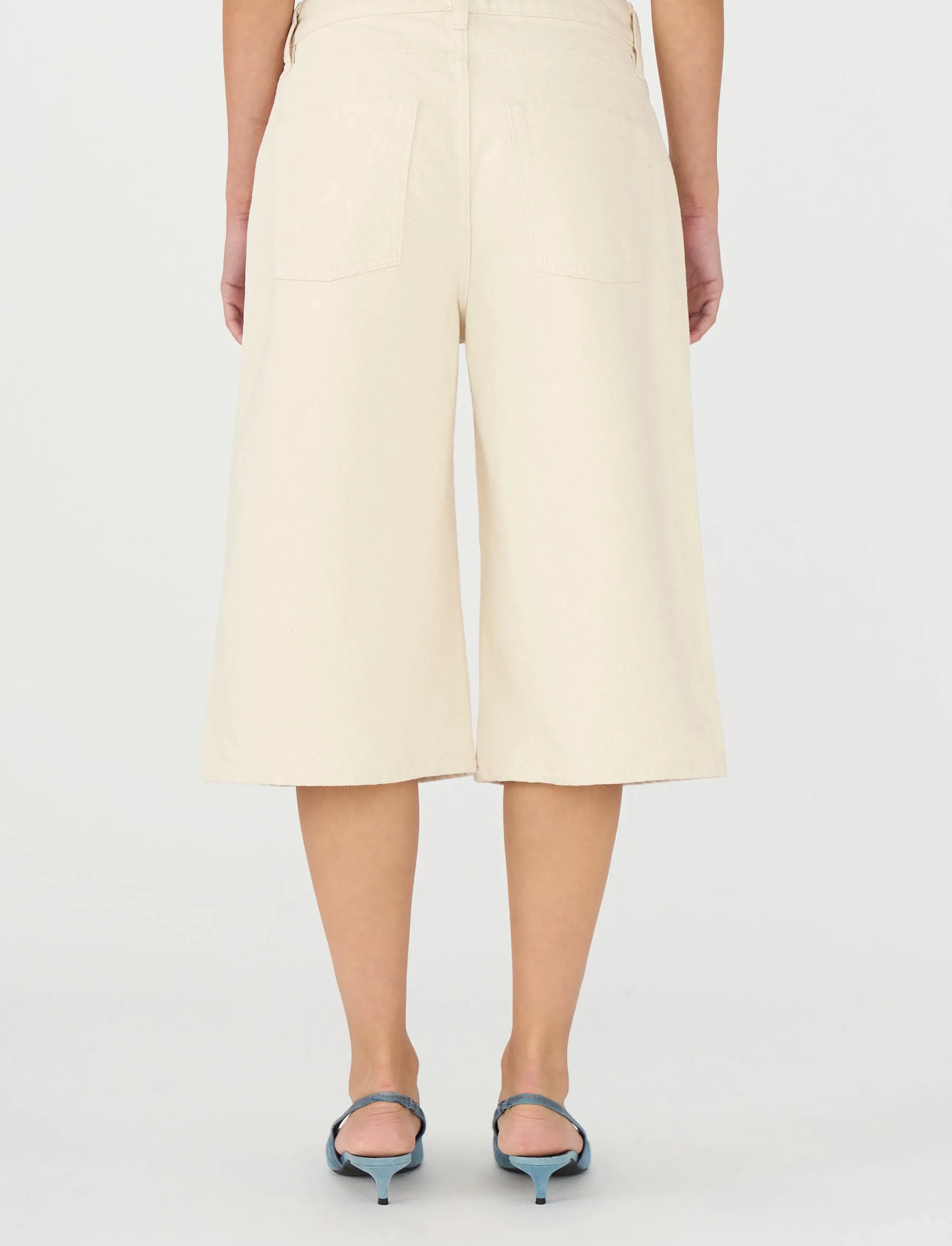 IVY Copenhagen - IVY-Augusta Long Shorts Was Ecru - ecru - 3
