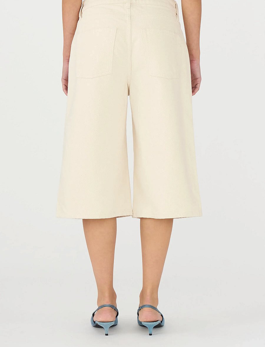 IVY Copenhagen - IVY-Augusta Long Shorts Was Ecru - ecru - 3