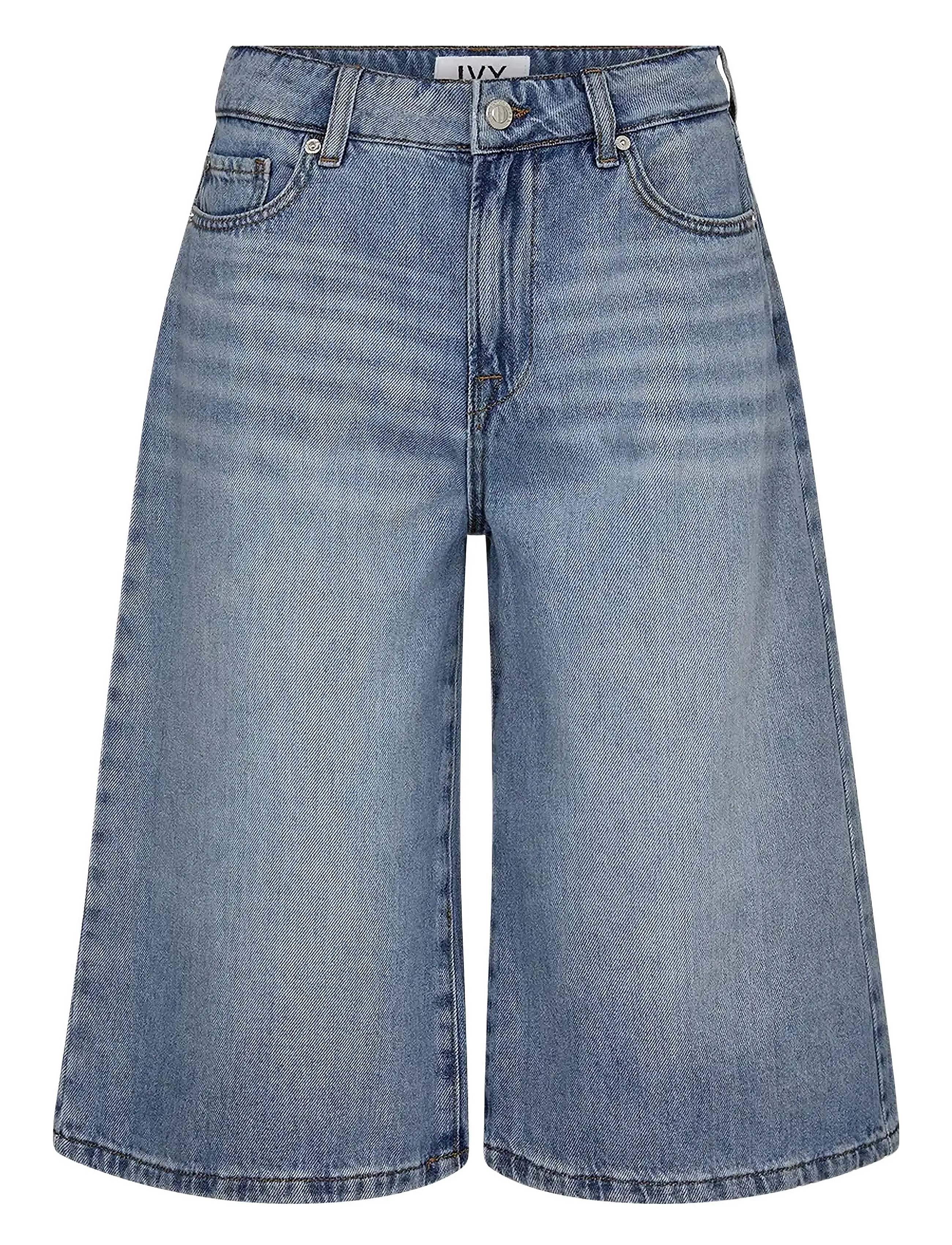 IVY Copenhagen IVY-Augusta Long Shorts Wash Palenc - Bermudashorts - DENIM BLUE / blue
