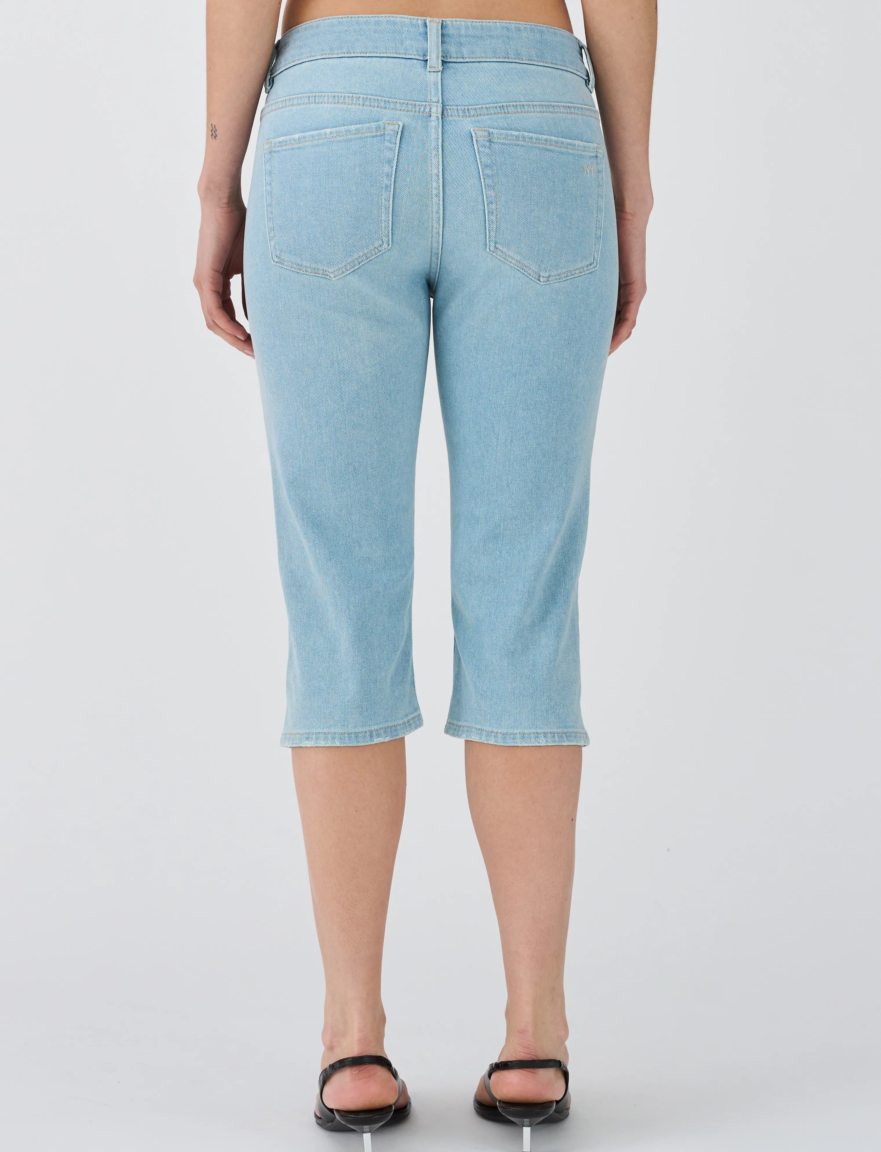 IVY Copenhagen - IVY-Alba Capri Jeans Wash Le Havre - pantalons capri - denim blue - 4