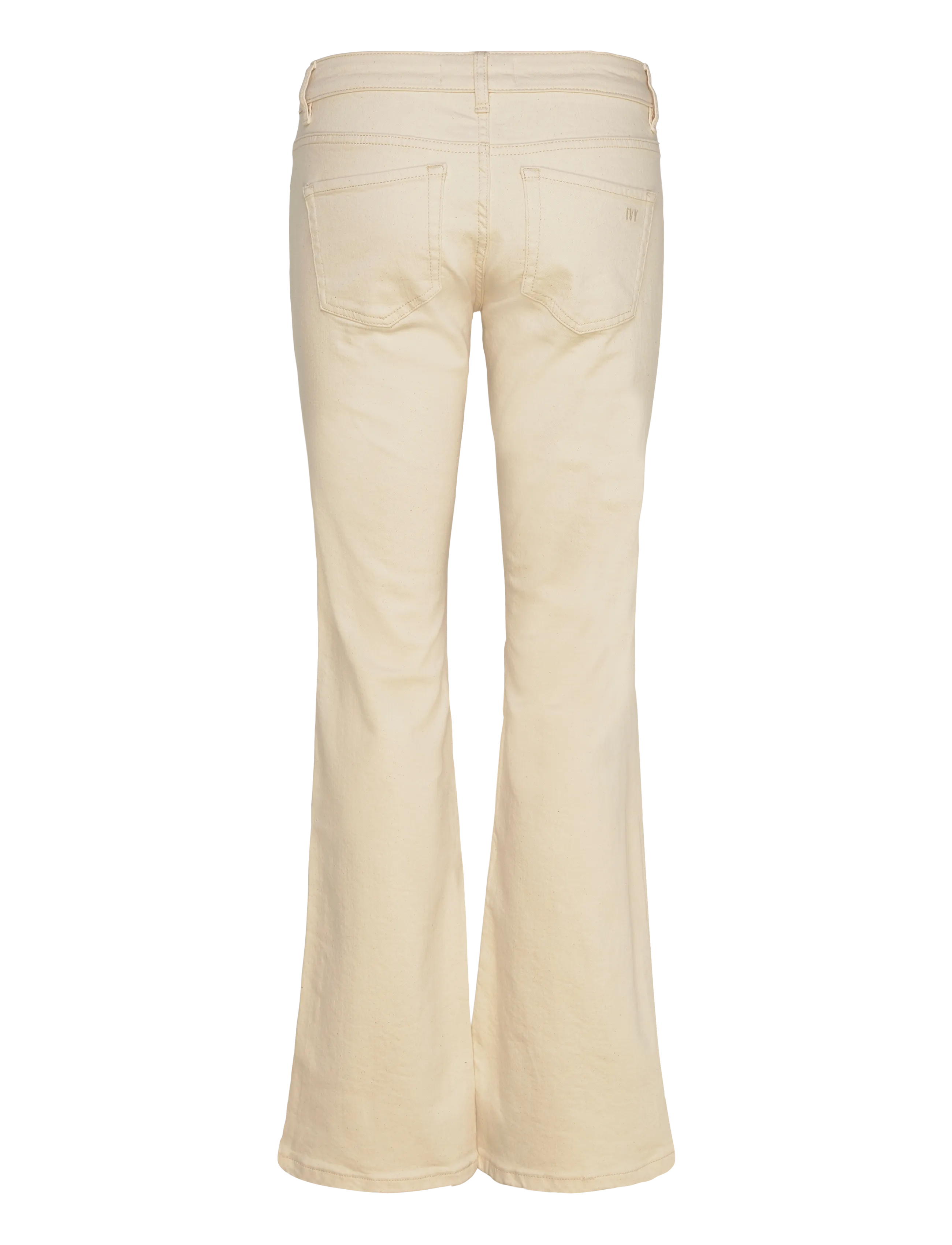 IVY Copenhagen - IVY-Alba Jeans Wash Natural Ecru - schlaghosen - ecru - 1