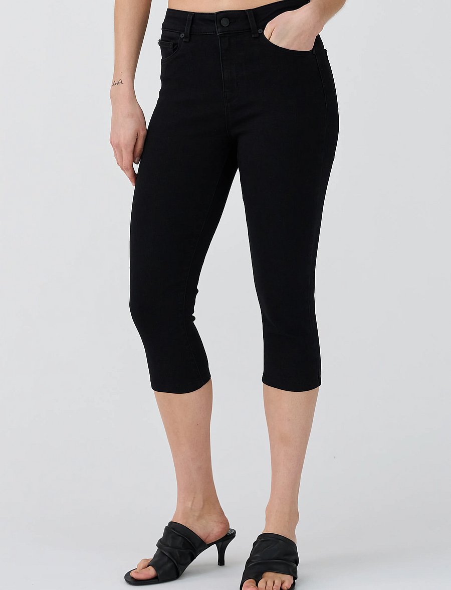 IVY Copenhagen - IVY-Alexa Capri Jeans Wash Cool Exc - caprihose - black - 3