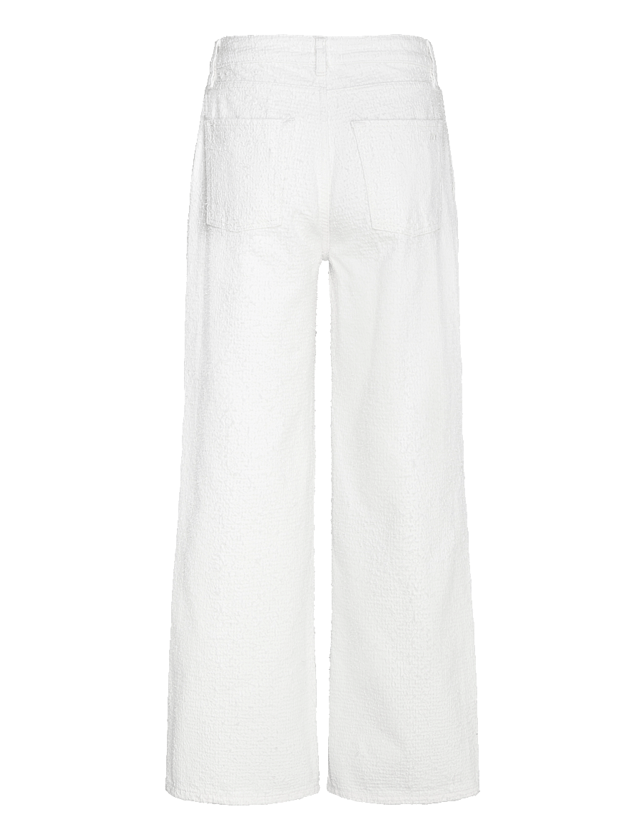 IVY Copenhagen - IVY-Augusta French Jeans White Punc - pantalons larges - white - 2