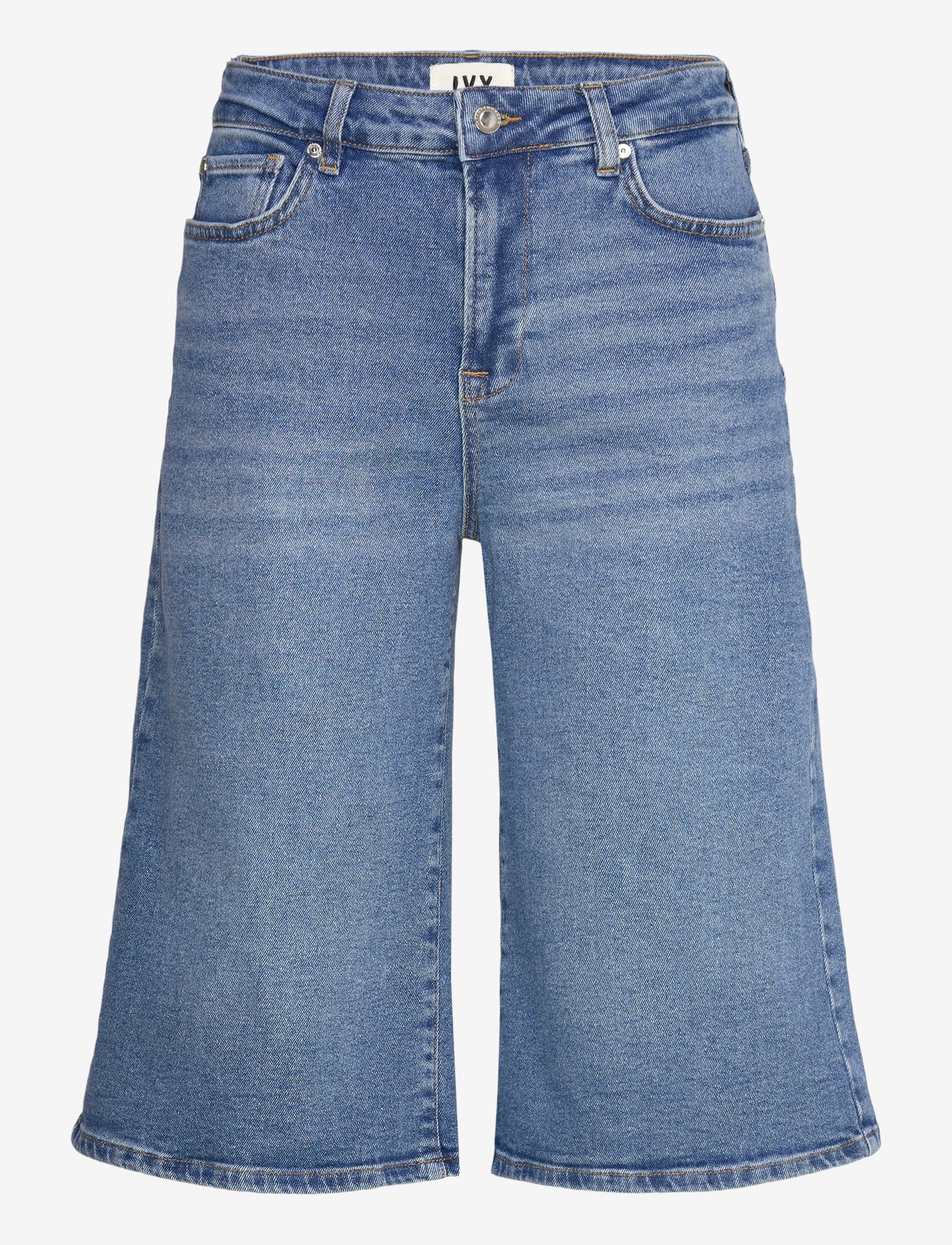 IVY Copenhagen - IVY-Augusta Long Shorts Wash Vigo - jorts - denim blue - 1