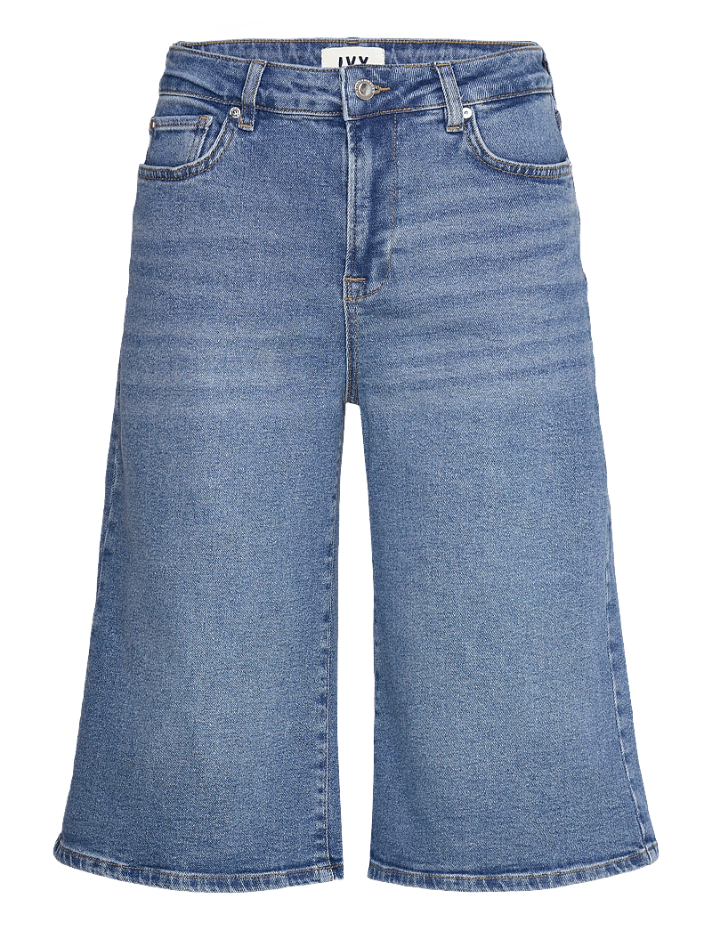 IVY Copenhagen - IVY-Augusta Long Shorts Wash Vigo - jorts - denim blue - 1