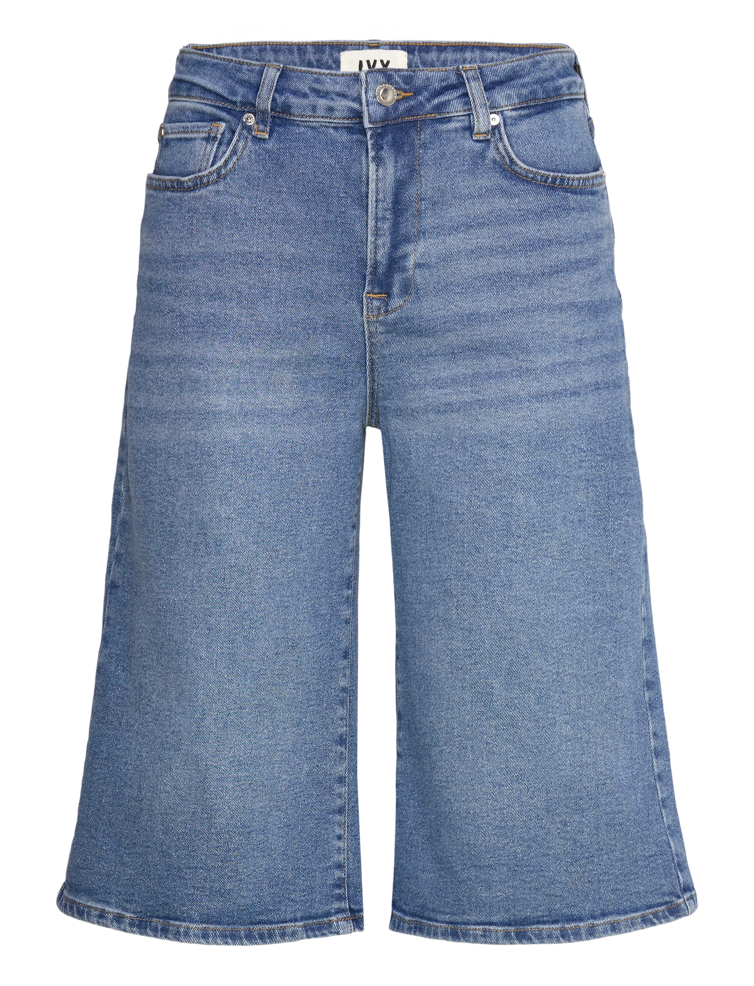 IVY Copenhagen - IVY-Augusta Long Shorts Wash Vigo - denim blue - 1
