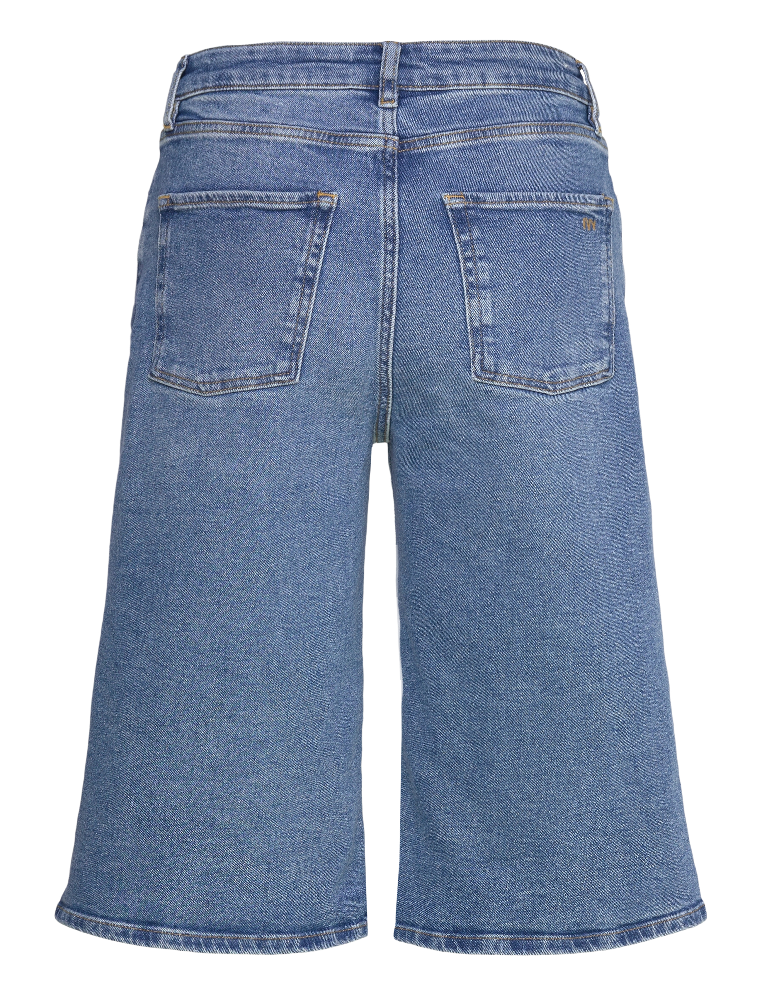 IVY Copenhagen - IVY-Augusta Long Shorts Wash Vigo - denim blue - 2
