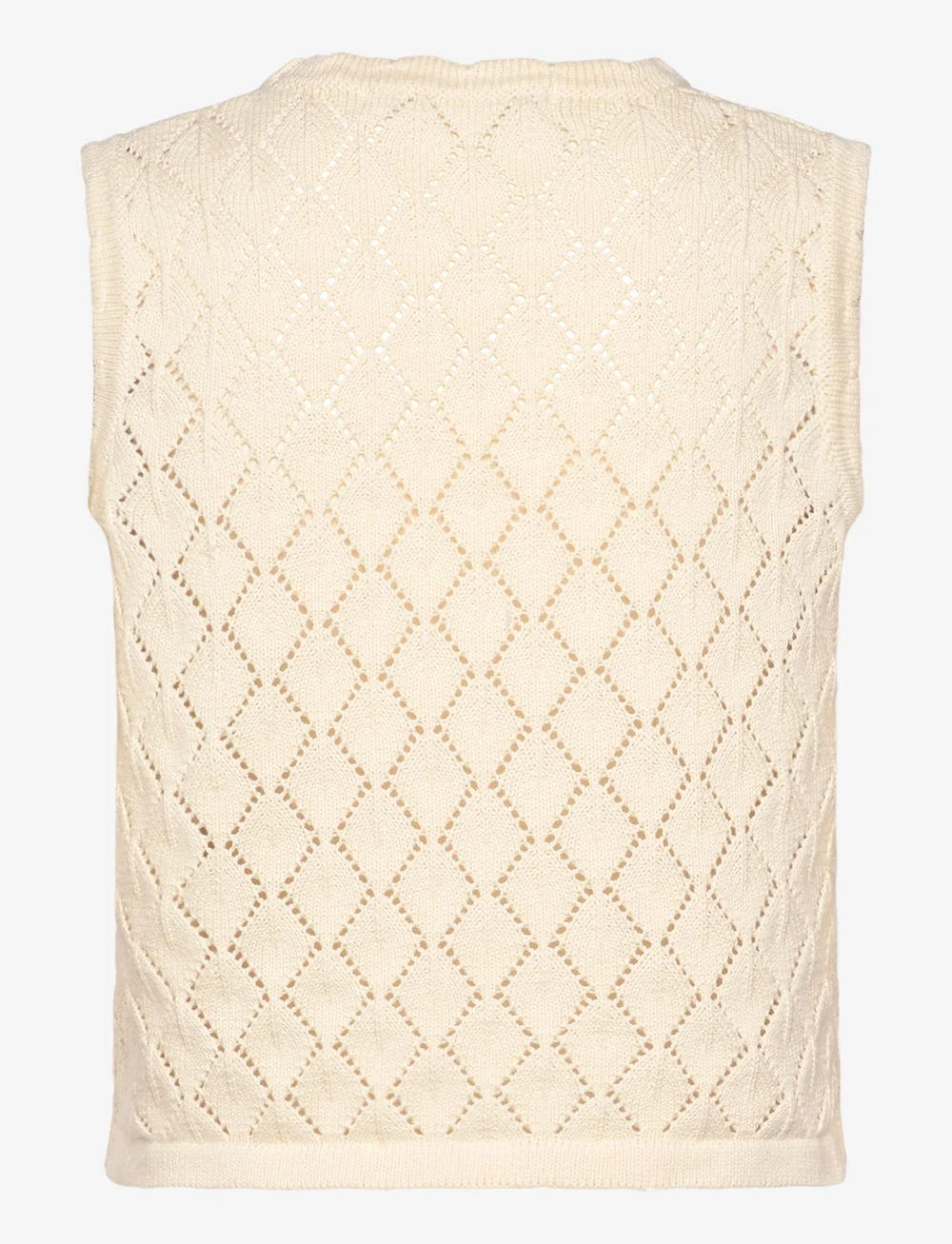 IVY Copenhagen - IVY-Breeze Crochet Top - stickade västar - ecru - 2