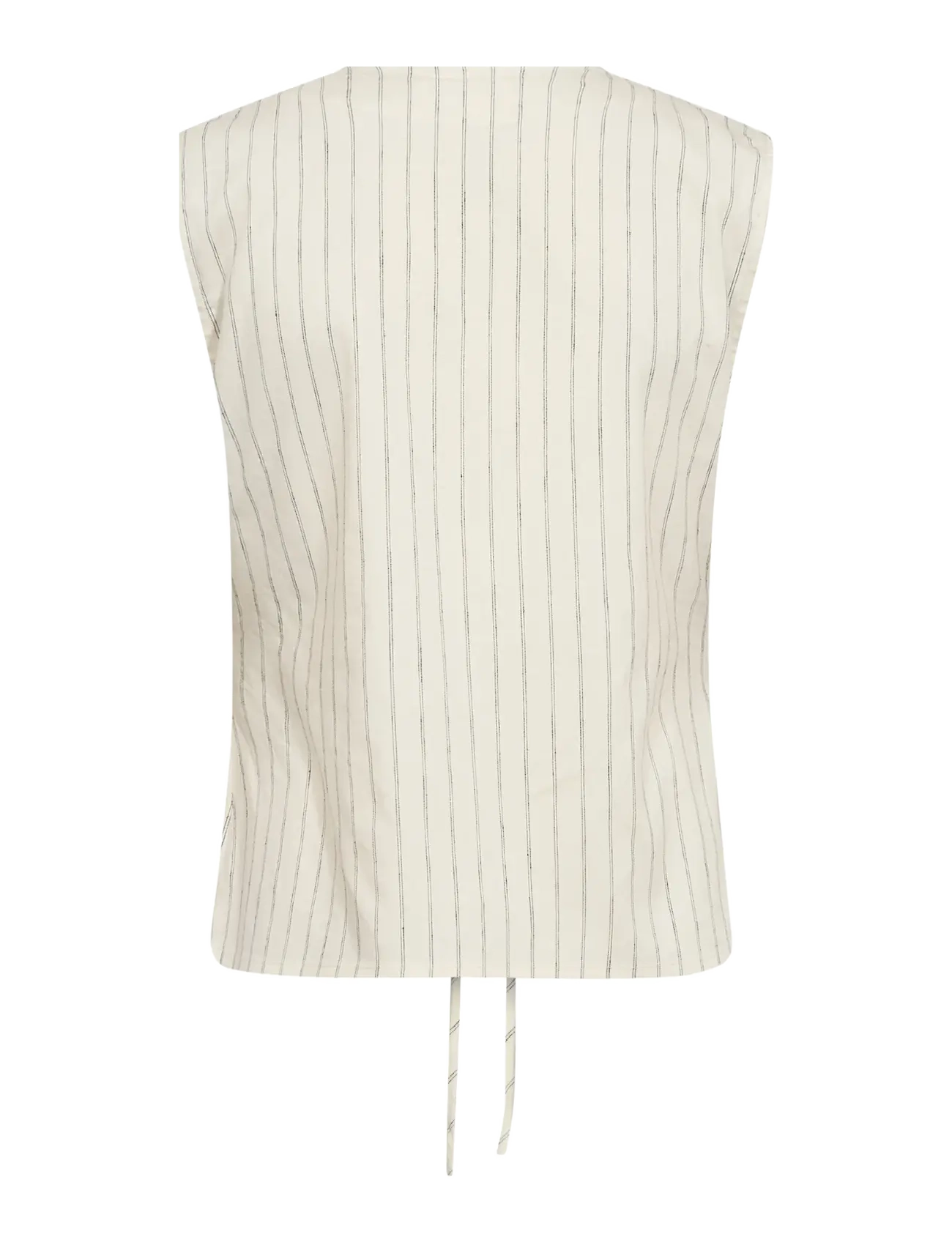IVY Copenhagen - IVY-Carina Tie Vest - hauts sans manches - ecru - 2