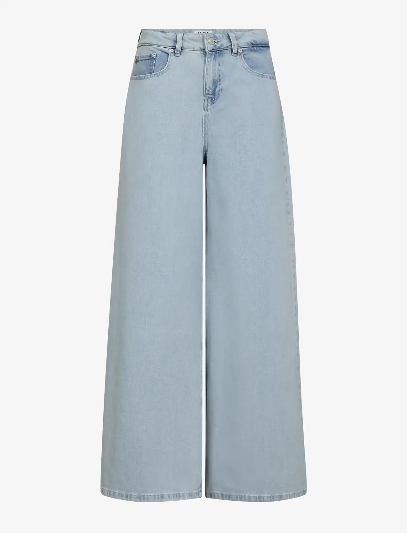 IVY Copenhagen - IVY-Tyla Oversize Jeans Wash Cannes - hosen mit weitem bein - denim blue - 1