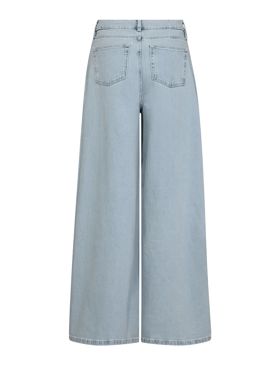 IVY Copenhagen - IVY-Tyla Oversize Jeans Wash Cannes - hosen mit weitem bein - denim blue - 2