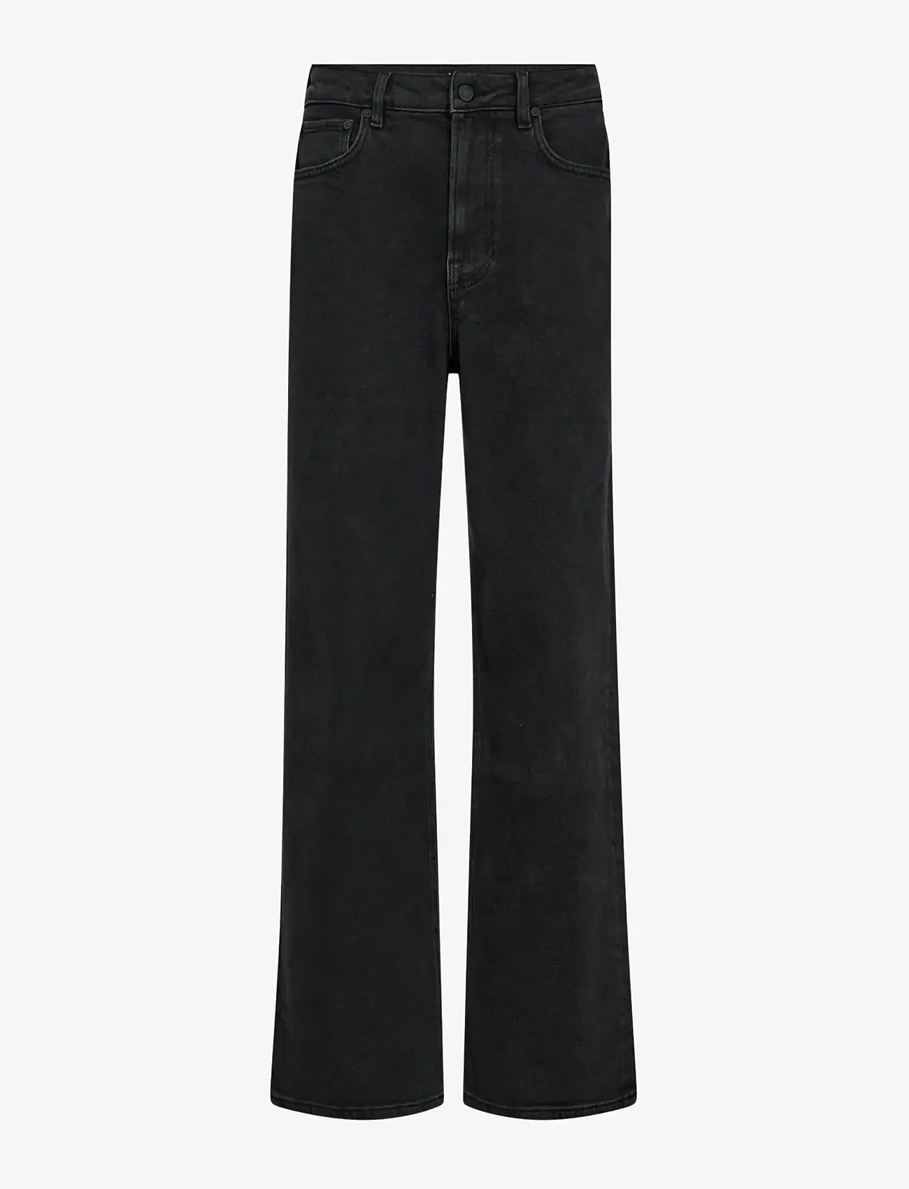 IVY Copenhagen - IVY-Brooke Jeans Wash Faded Black - sirge säärega teksad - black - 1