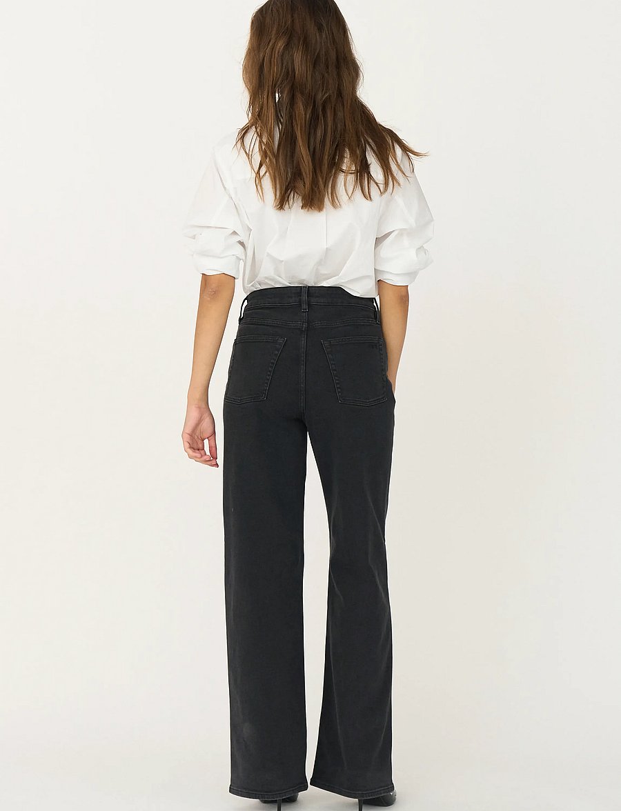 IVY Copenhagen - IVY-Brooke Jeans Wash Faded Black - jeans droites - black - 3