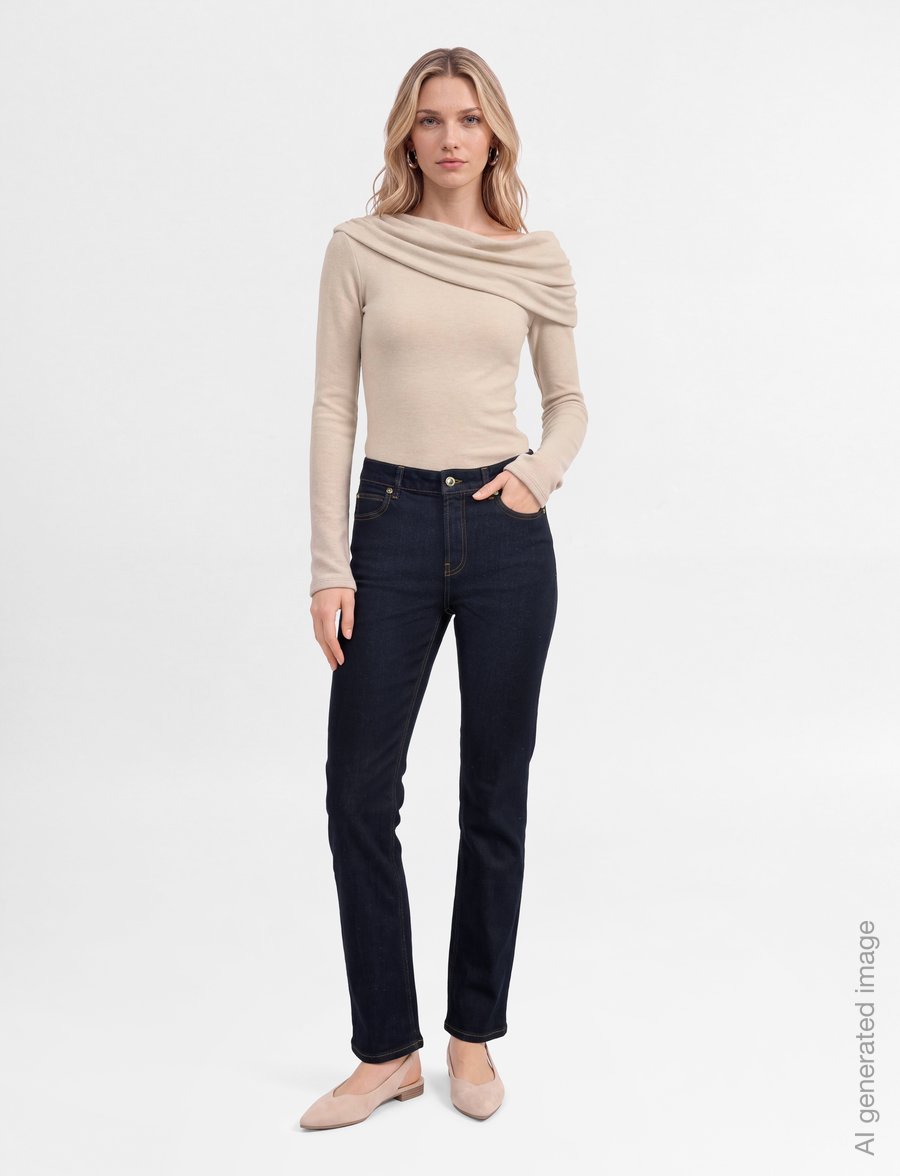 IVY Copenhagen - IVY-Lulu Jeans Wash Rinse Vicky - straight jeans - denim blue - 0