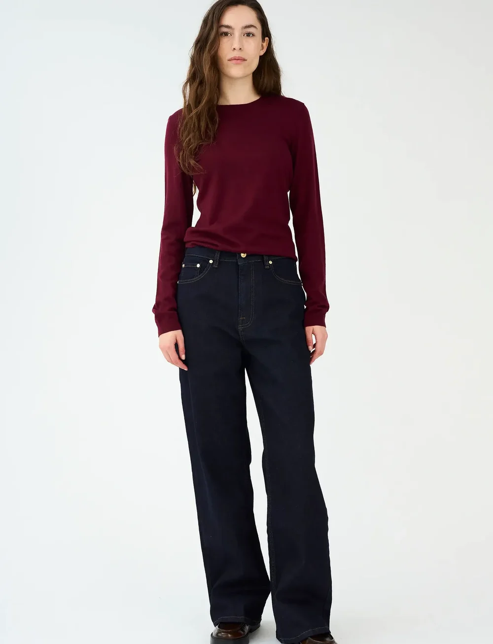 IVY Copenhagen - IVY-Mia Jeans Wash Rinse Vicky - brede jeans - denim blue - 0