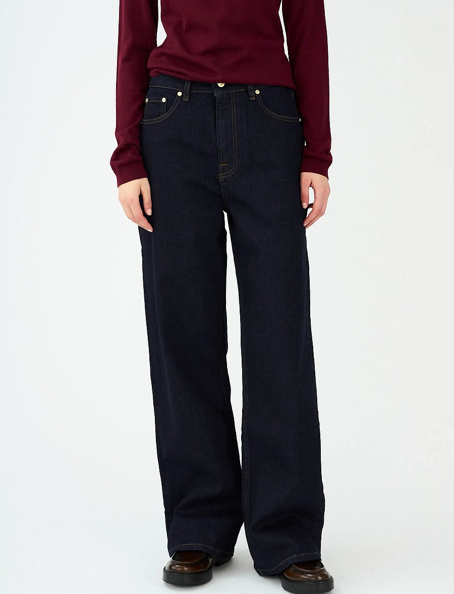 IVY Copenhagen - IVY-Mia Jeans Wash Rinse Vicky - hosen mit weitem bein - denim blue - 3
