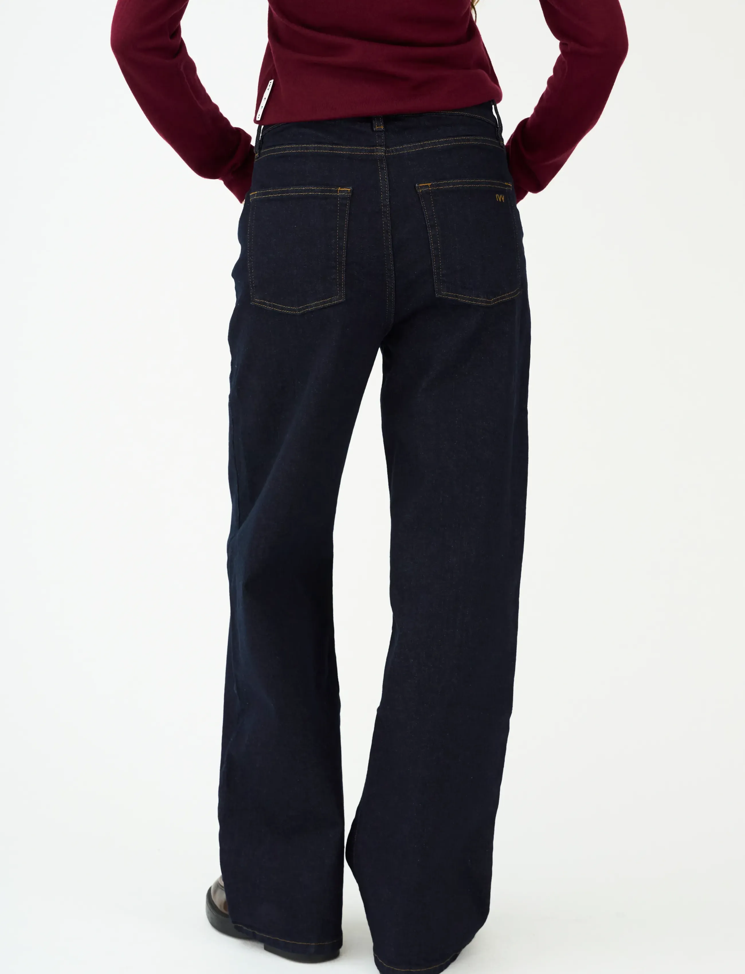 IVY Copenhagen - IVY-Mia Jeans Wash Rinse Vicky - hosen mit weitem bein - denim blue - 4
