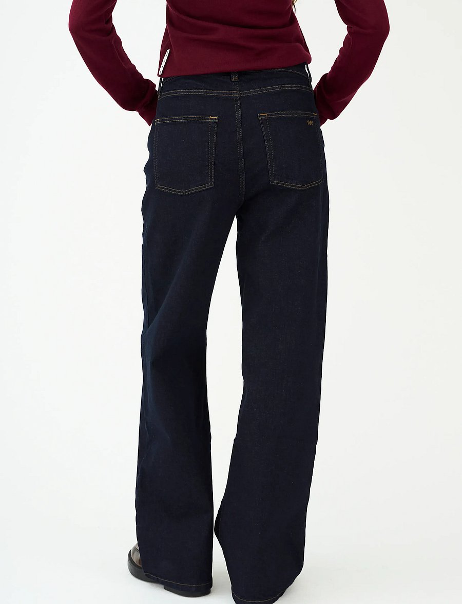 IVY Copenhagen - IVY-Mia Jeans Wash Rinse Vicky - hosen mit weitem bein - denim blue - 4
