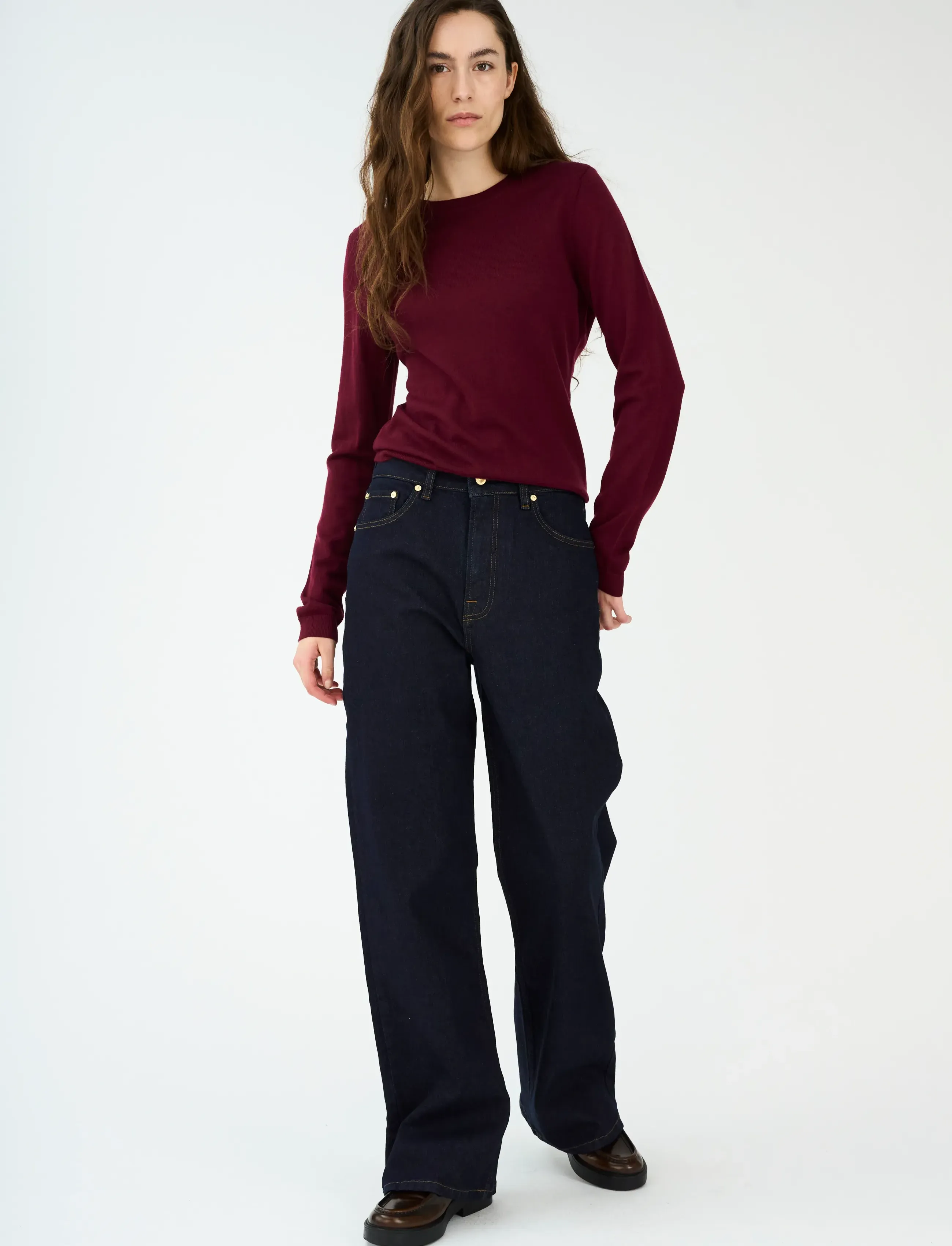 IVY Copenhagen - IVY-Mia Jeans Wash Rinse Vicky - hosen mit weitem bein - denim blue - 5