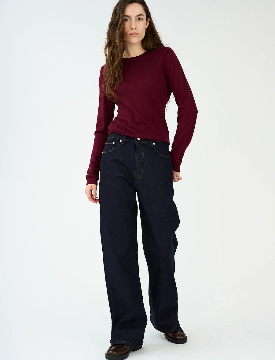 IVY Copenhagen - IVY-Mia Jeans Wash Rinse Vicky - hosen mit weitem bein - denim blue - 5