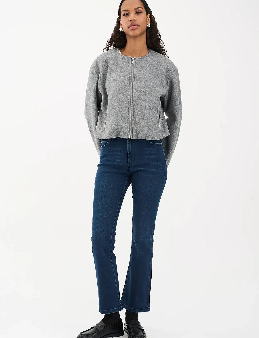 IVY Copenhagen - IVY-Johanna Kick Flare Wash Cool Mi - jeans bootcut - midnight blue - 0