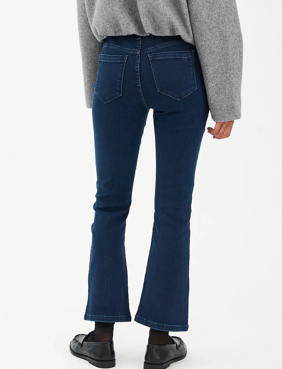 IVY Copenhagen - IVY-Johanna Kick Flare Wash Cool Mi - jeans bootcut - midnight blue - 4