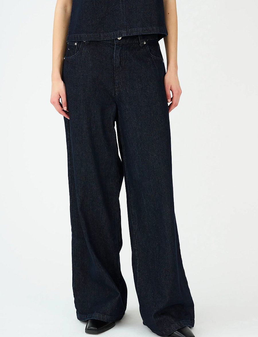IVY Copenhagen - IVY-Karla Supersize Jeans Wash Hong - jeans droites - denim blue - 3