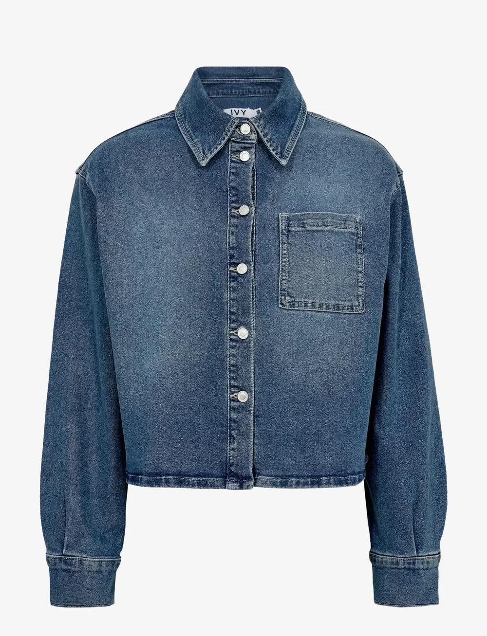 IVY Copenhagen - IVY-Heaven Denim Shirt Wash Tribeca - jeanshemden - denim blue - 1