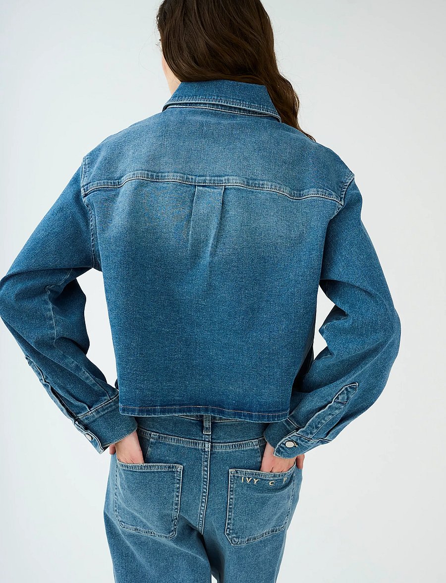 IVY Copenhagen - IVY-Heaven Denim Shirt Wash Tribeca - chemises en jeans - denim blue - 3