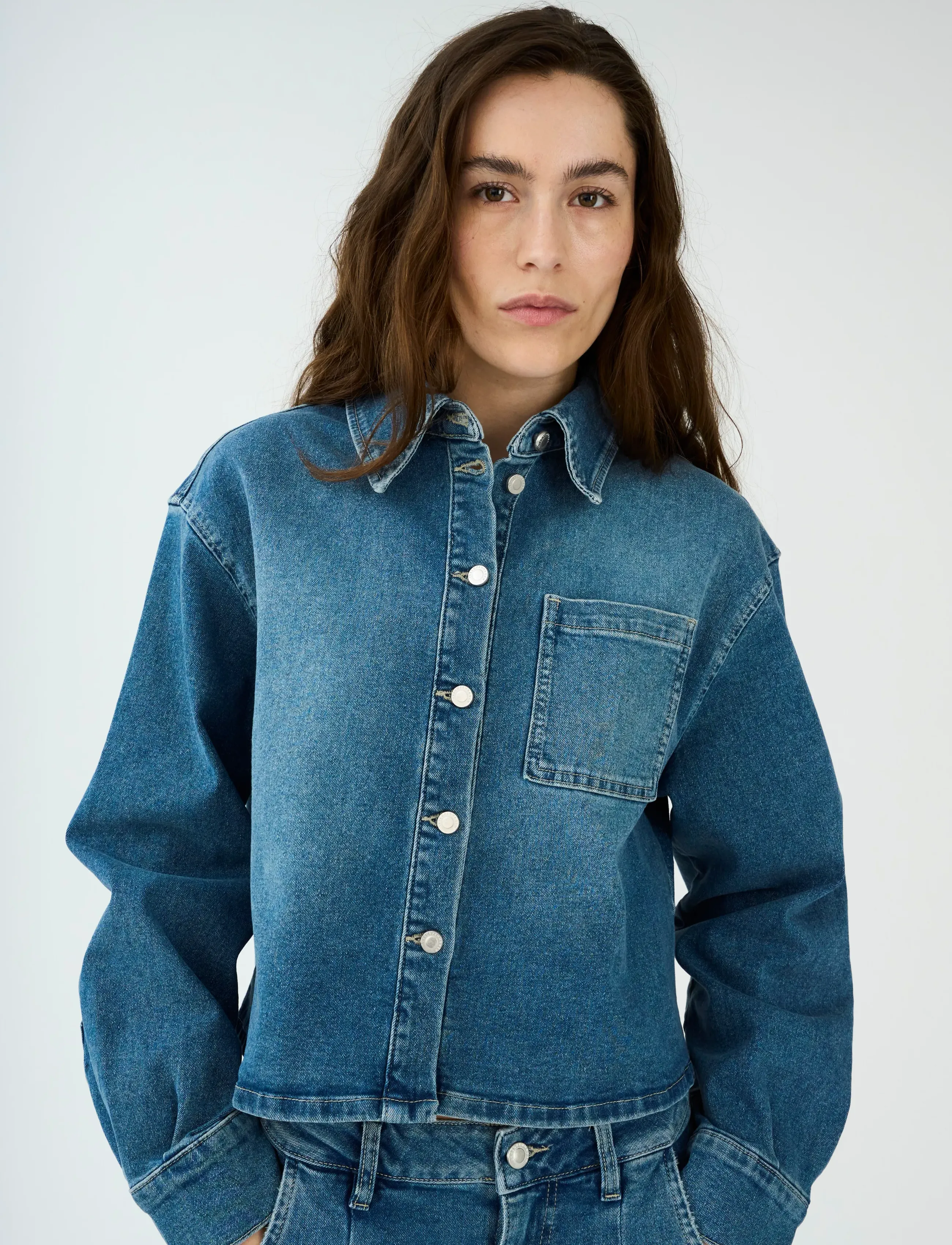 IVY Copenhagen - IVY-Heaven Denim Shirt Wash Tribeca - chemises en jeans - denim blue - 4