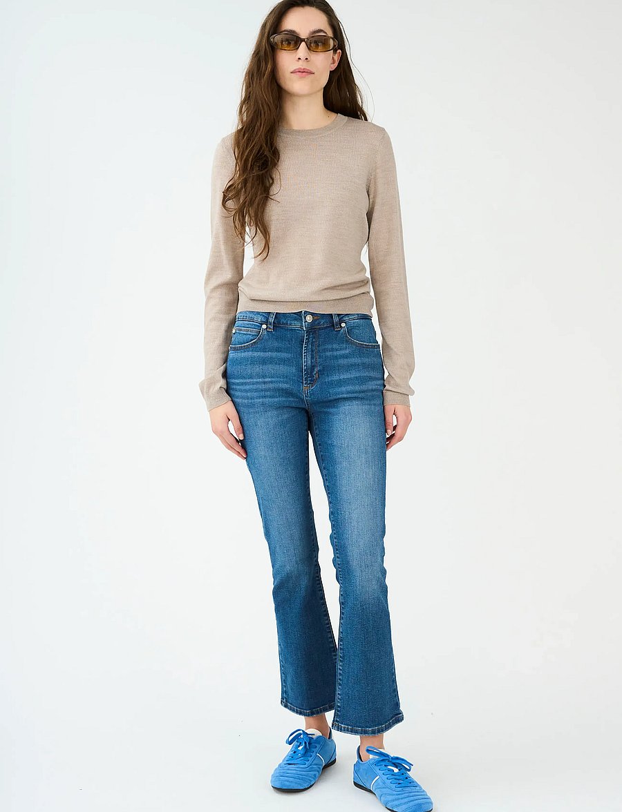 IVY Copenhagen - IVY-Johanna Kick Flare Jeans Wash A - jeans évasés - denim blue - 0