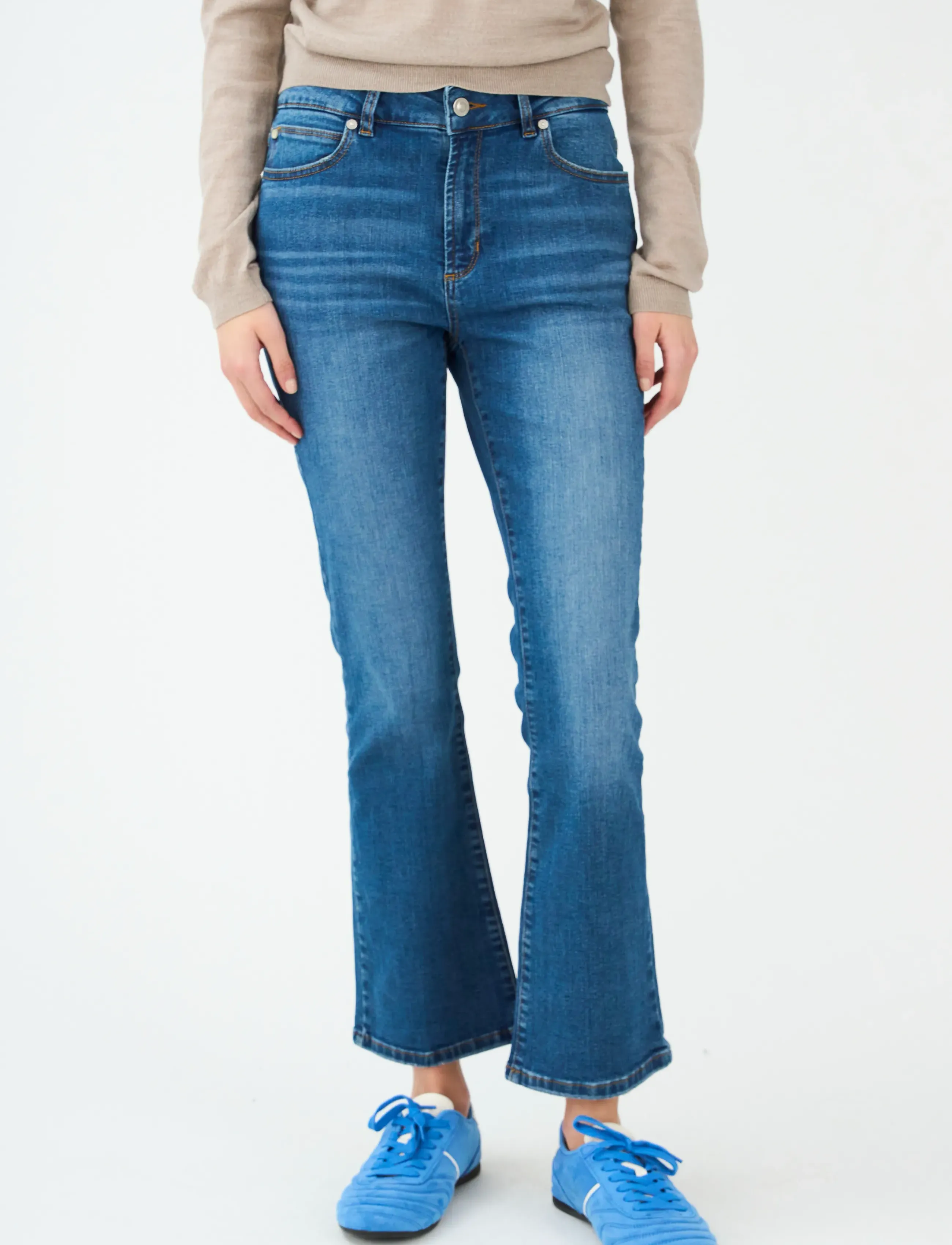 IVY Copenhagen - IVY-Johanna Kick Flare Jeans Wash A - jeans évasés - denim blue - 3