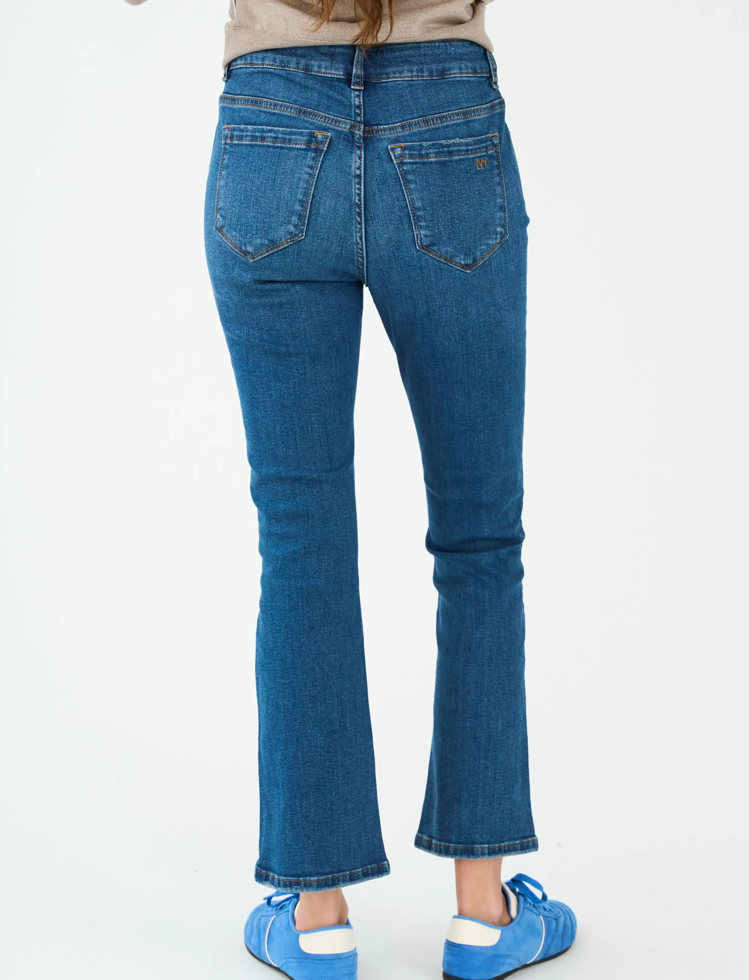 IVY Copenhagen - IVY-Johanna Kick Flare Jeans Wash A - jeans évasés - denim blue - 4