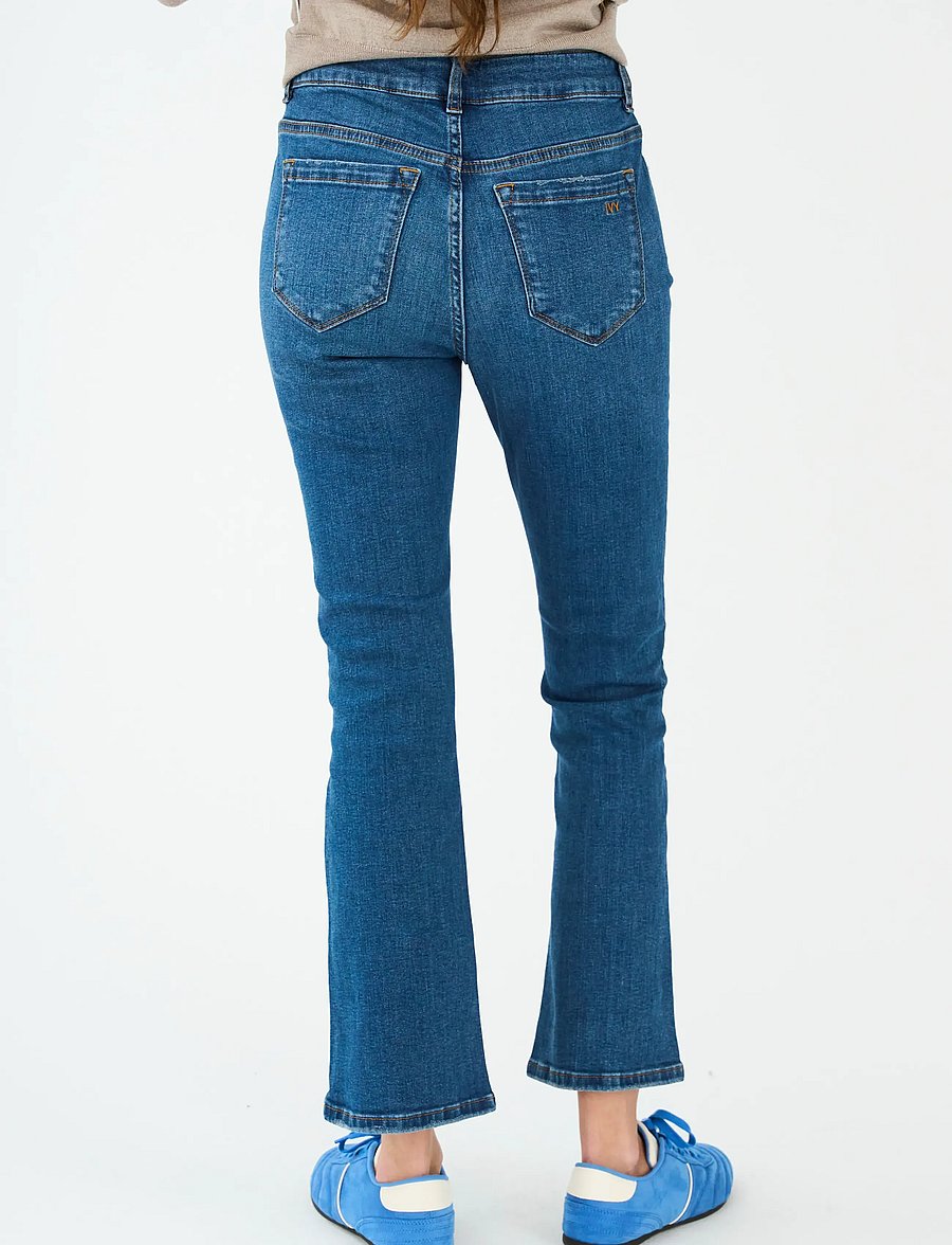 IVY Copenhagen - IVY-Johanna Kick Flare Jeans Wash A - jeans évasés - denim blue - 4