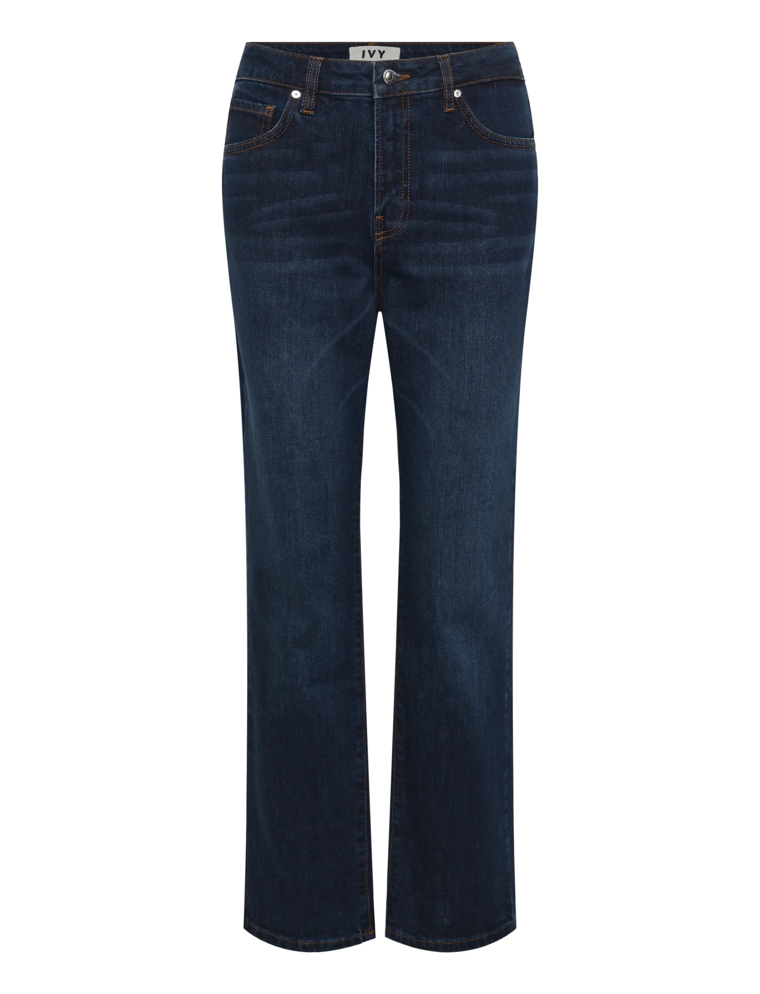 IVY Copenhagen IVY-Frida Cropped Jeans Wash Dublin - Kontorskläder - DENIM BLUE / navy